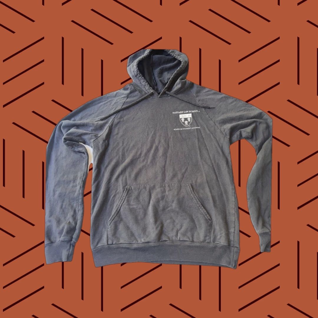American Apparel VINTAGE Harvard University Law School Board Of Student Advisors Sweatshirt Hoodie Small Size US S / EU 44-46 / 1 - 1 Thumbnail