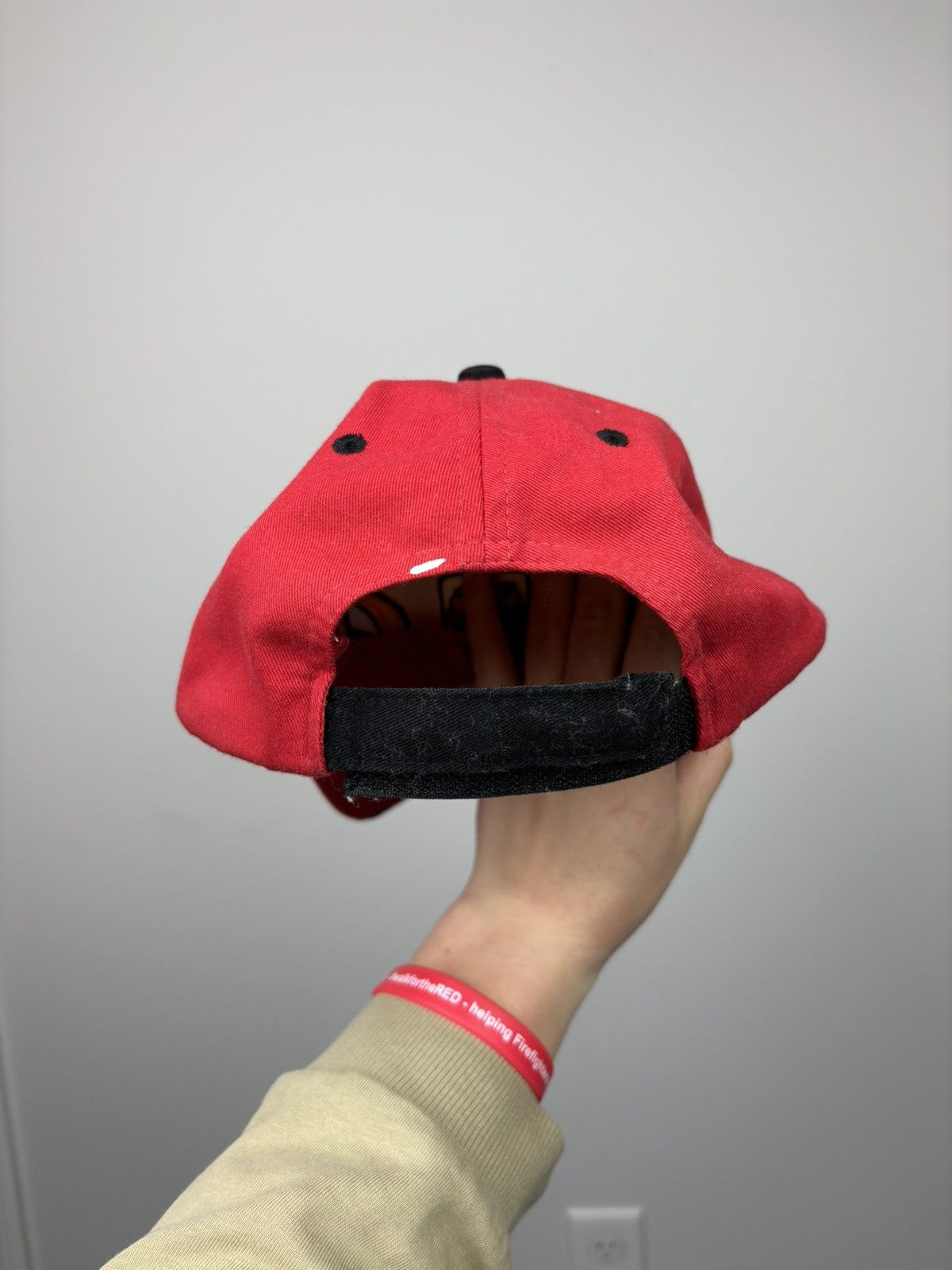 Vintage Vintage Dodge Hat Cap Red Flames RAMTruck Streetwear Racing Size ONE SIZE - 3 Thumbnail