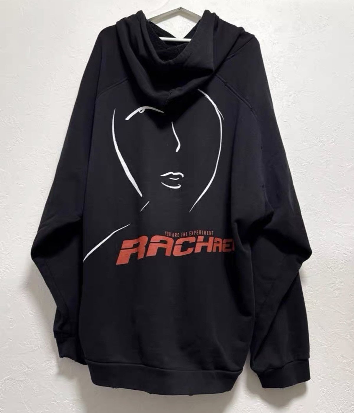 Raf Simons Raf Simons Fall/Winter 2020 Slogan Distressed Hoodie Size US M / EU 48-50 / 2 - 2 Thumbnail