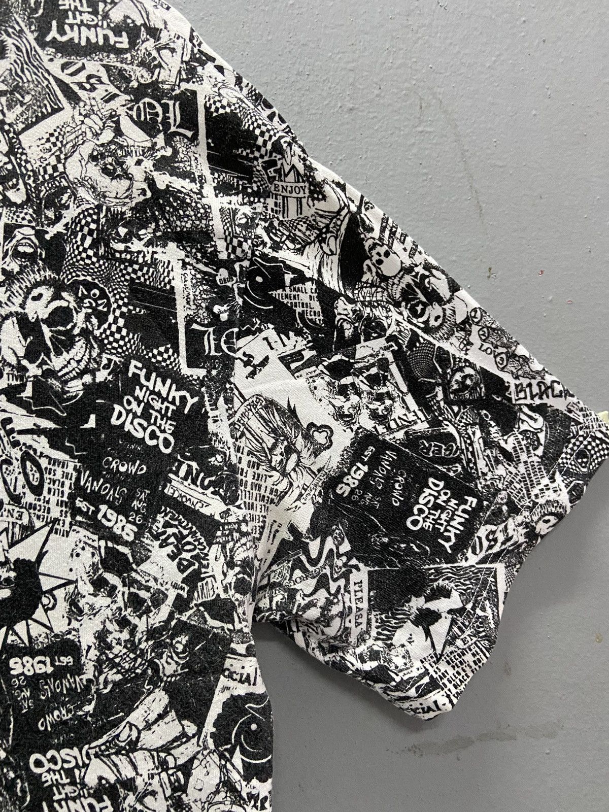 Japanese Brand PINO BAZZO FUNKY NIGHT ON THE DISCO SHIRT Size US L / EU 52-54 / 3 - 7 Thumbnail