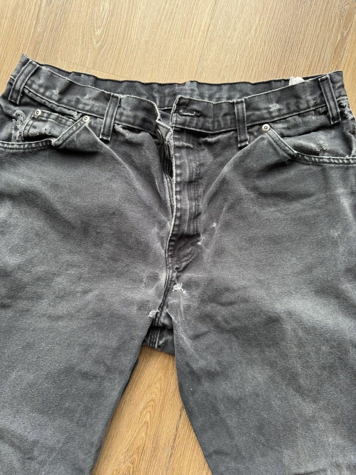 Dickies × Vintage Black Vintage Workwear Pants 36x34 Tag Size Size US 36 / EU 52 - 4 Thumbnail