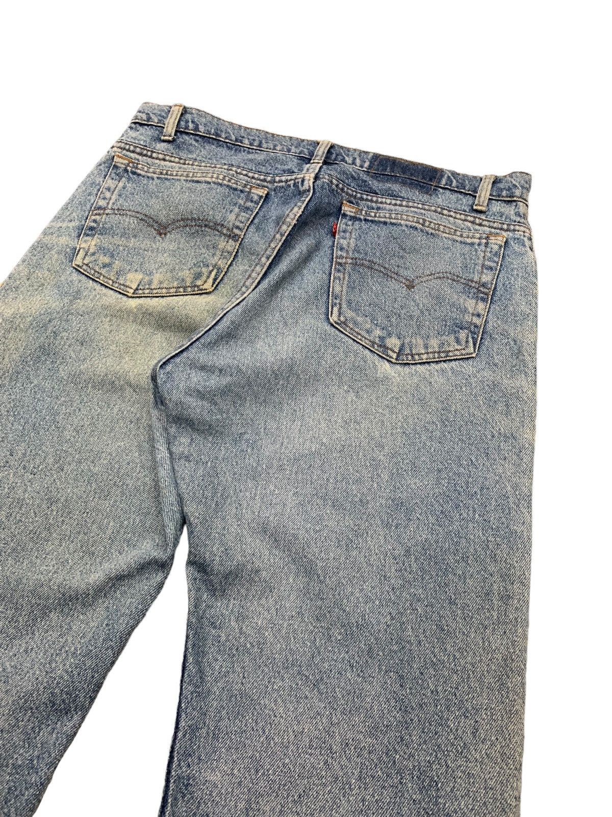 Levi's Vintage Levis USA Distressed Mudwash Denim Pants (AC8) Size US 35 - 8 Thumbnail