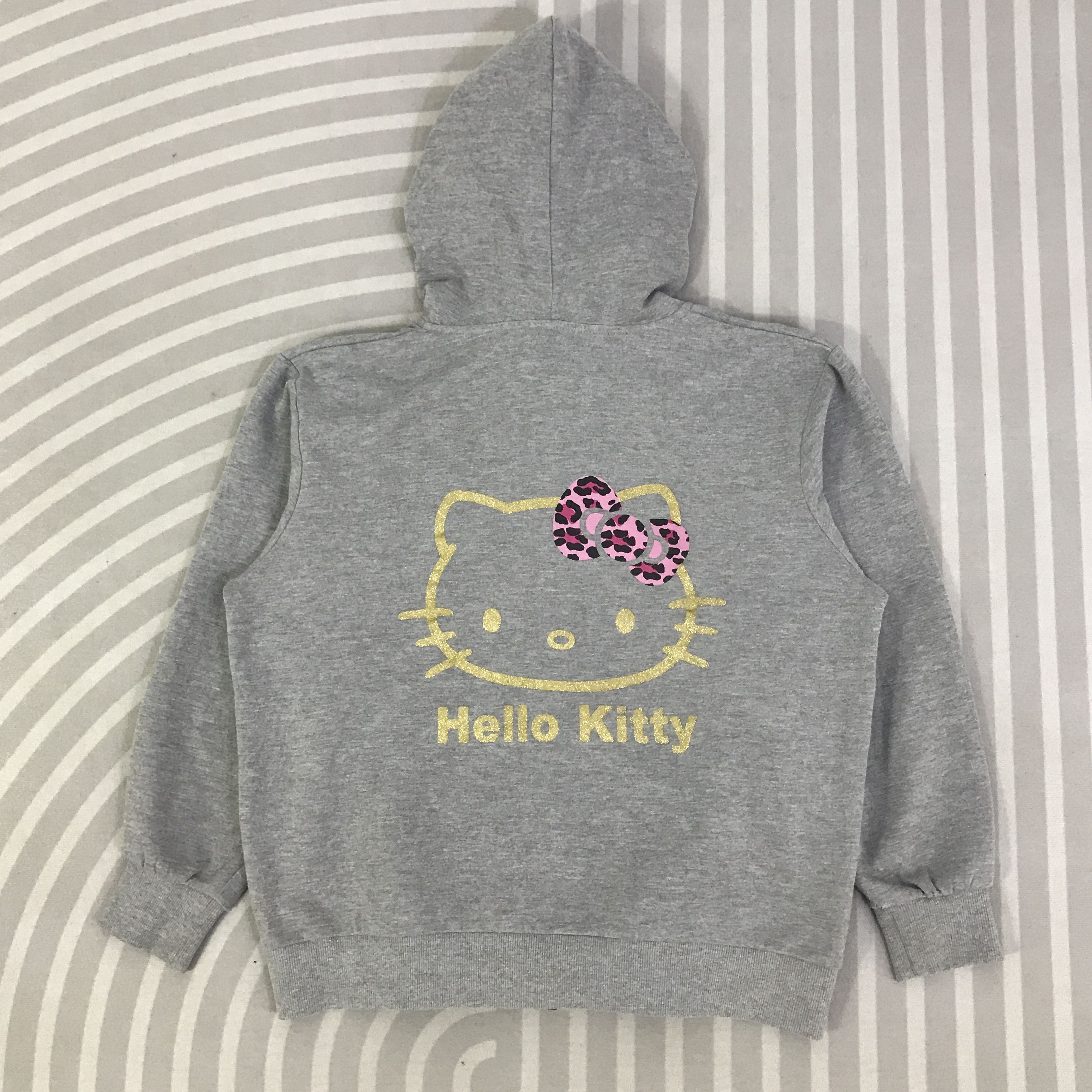 Japanese Brand Vintage Hello Kitty Hoodies K127B2 Size L / US 10 / IT 46 - 1 Thumbnail