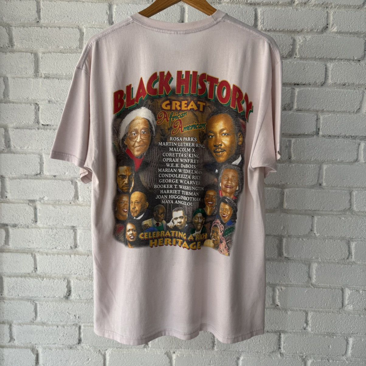 Vintage Great African American Tee Size US L / EU 52-54 / 3 - 2 Thumbnail