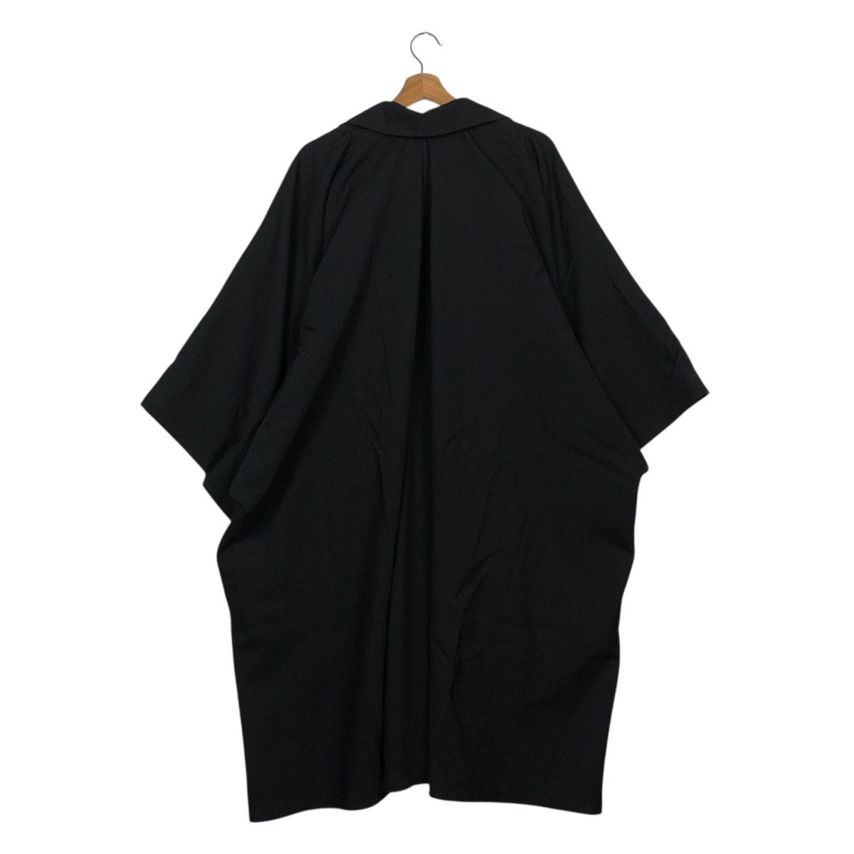 Yohji Yamamoto 🔥RICH BLACK VINTAGE YOHJI YAMAMOTO OVERSIZE JACKET RUNWAY Size US L / EU 52-54 / 3 - 21 Thumbnail