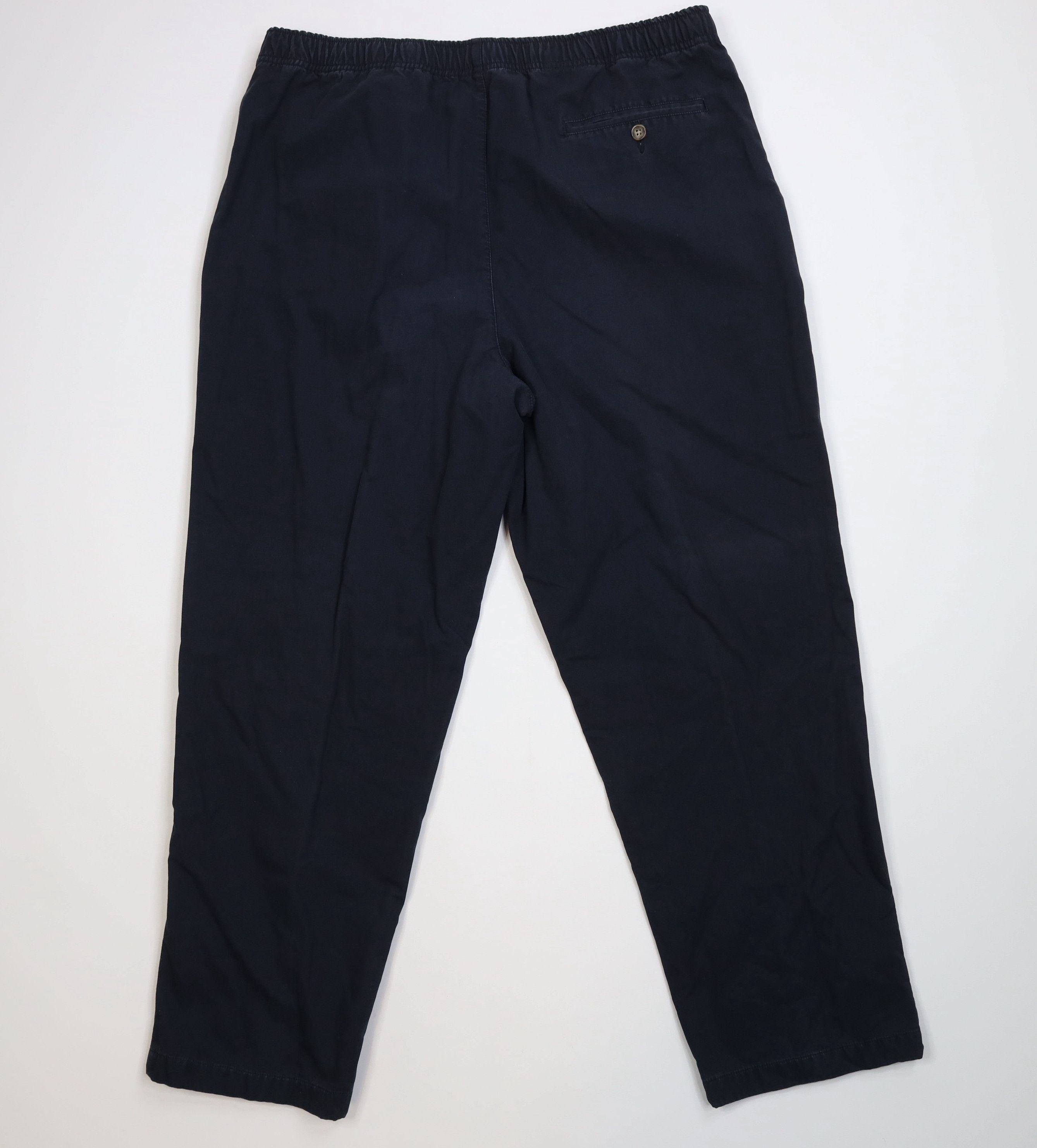 L.L. Bean Vintage LL Bean Heavy Flannel Lined Cotton Pants Navy Blue Size US 36 / EU 52 - 11 Thumbnail
