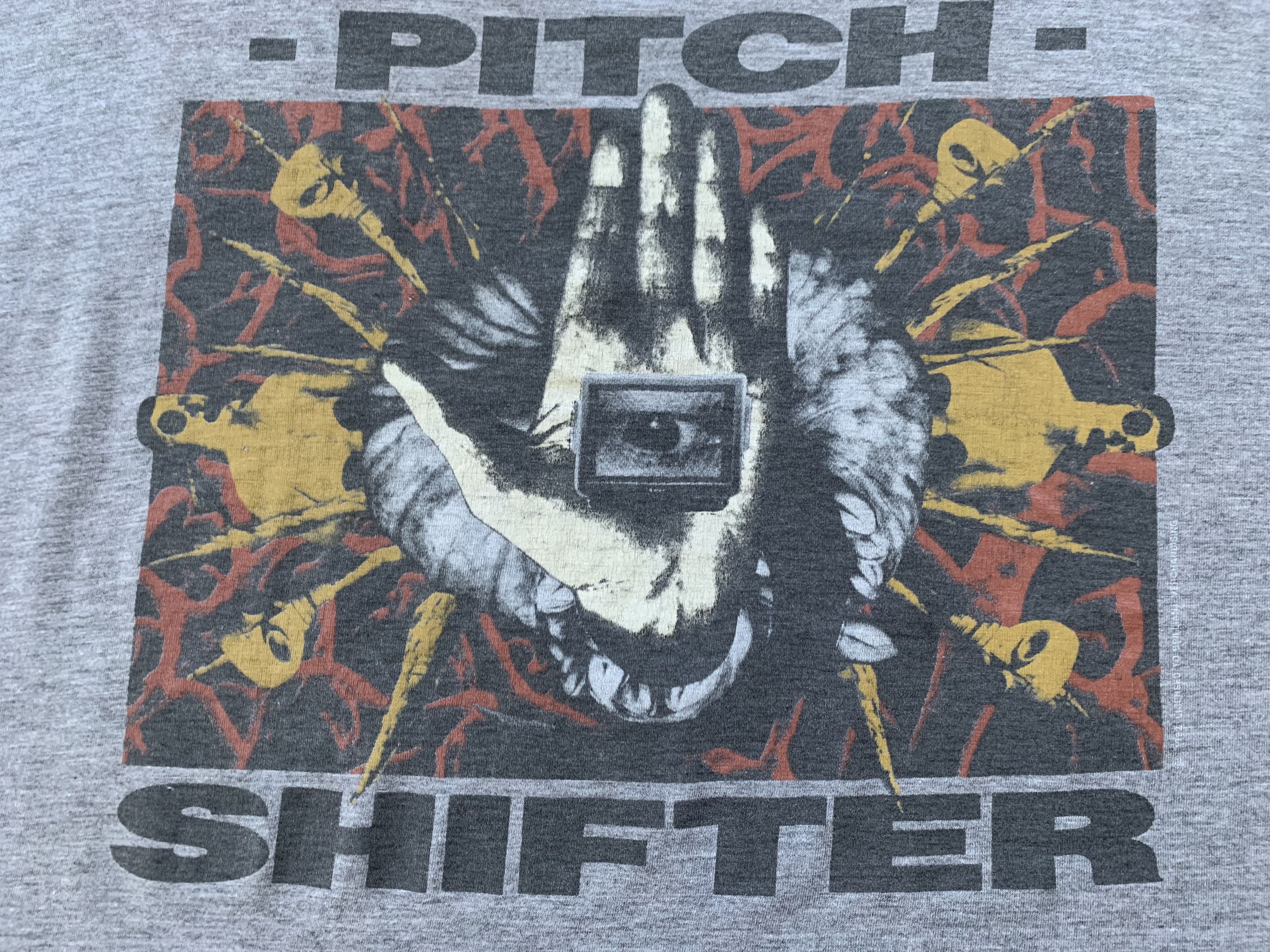 Band Tees × Vintage Pitch Shifter A Step Back To The Days Of Book Burning Size US XL / EU 56 / 4 - 5 Thumbnail