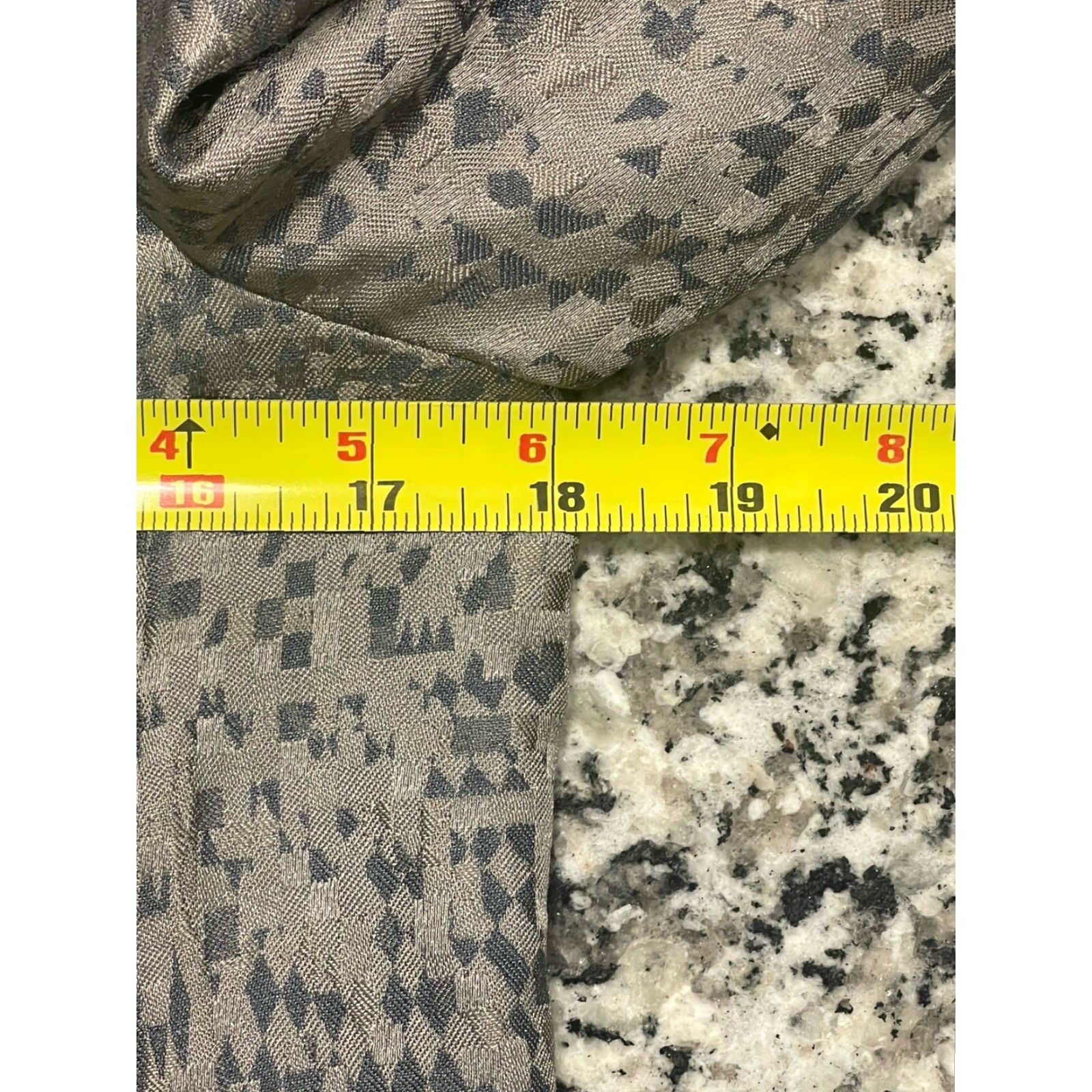 Eileen Fisher Eileen Fisher Jacquard Jacket Womens XS Silk Blazer Open Front Gray Geometric Shoulder Pads Casual Fall Winter Dressy Women's Jacket Size XS / US 0-2 / IT 36-38 - 6 Thumbnail