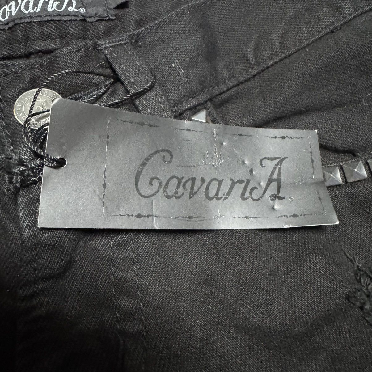 GOSTAR DE FUGA Cavaria Black Distressed Denim Jeans Size US 28 / EU 44 - 19 Thumbnail