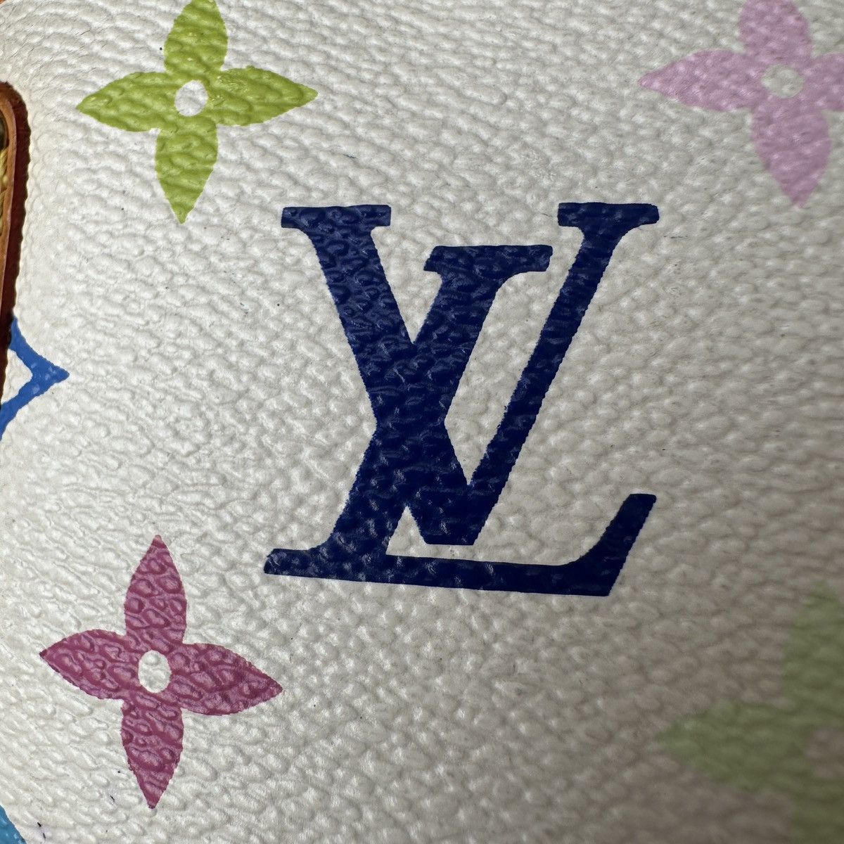 Louis Vuitton × Takashi Murakami Auth Louis Vuitton x Takashi Murakami Multicolore Leonor Bag Size ONE SIZE - 11 Thumbnail