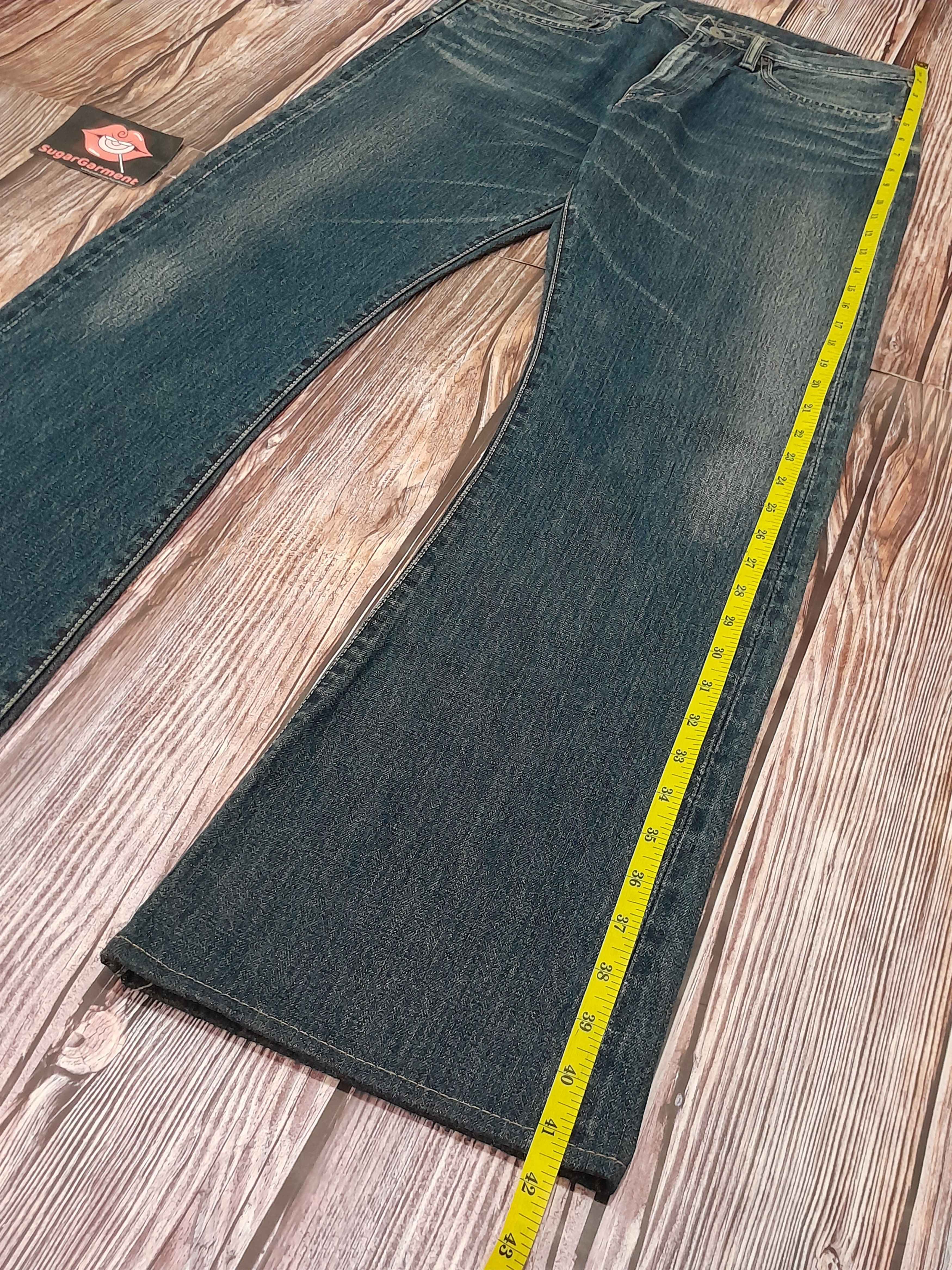 Japanese Brand KAPITAL Jeans Flare Bell Bottom Bootcut Vintage Size US 33 - 6 Thumbnail