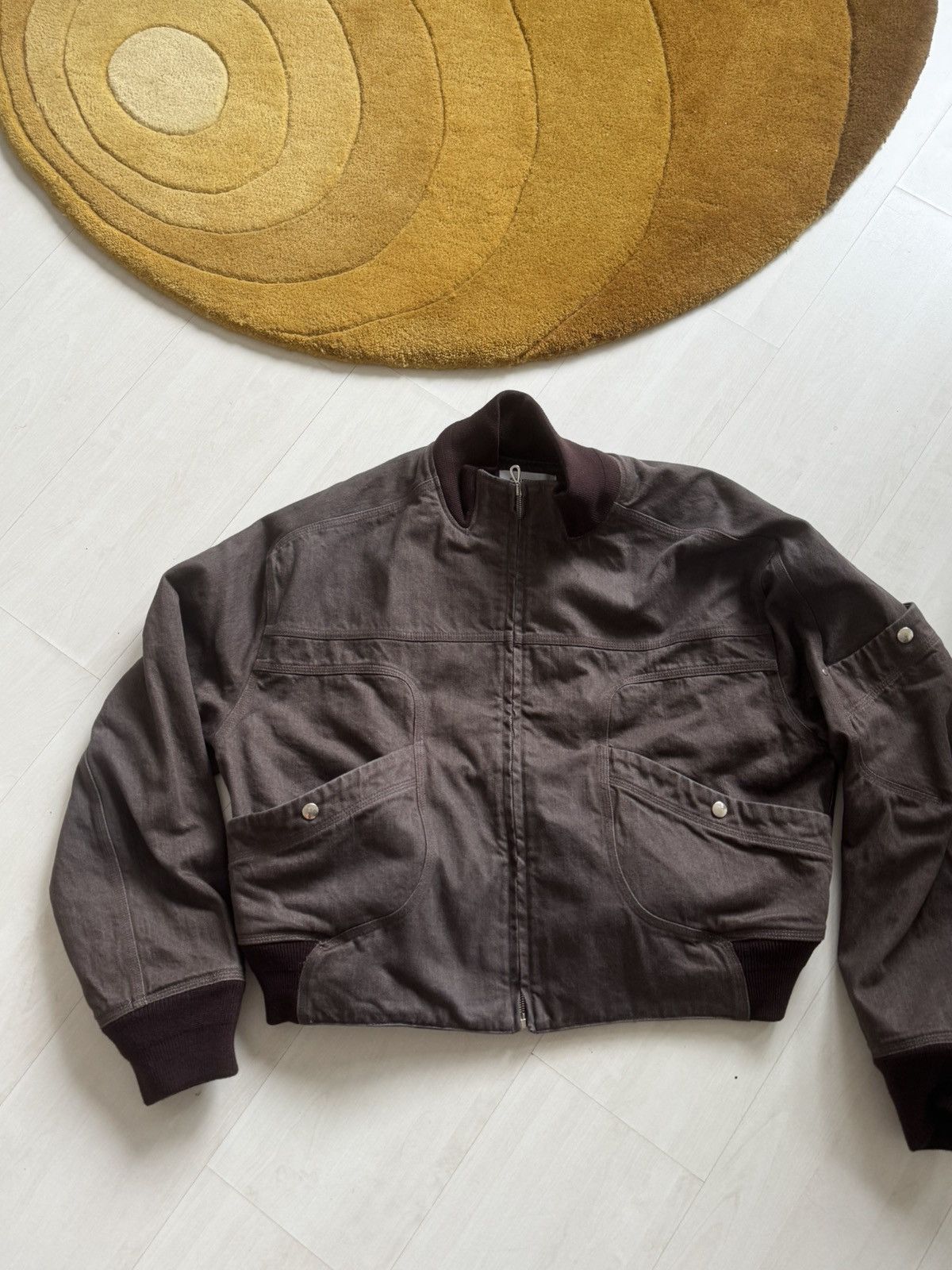 Kiko Kostadinov Kiko Kostadinov Konkord Denim Dune Wash Bomber