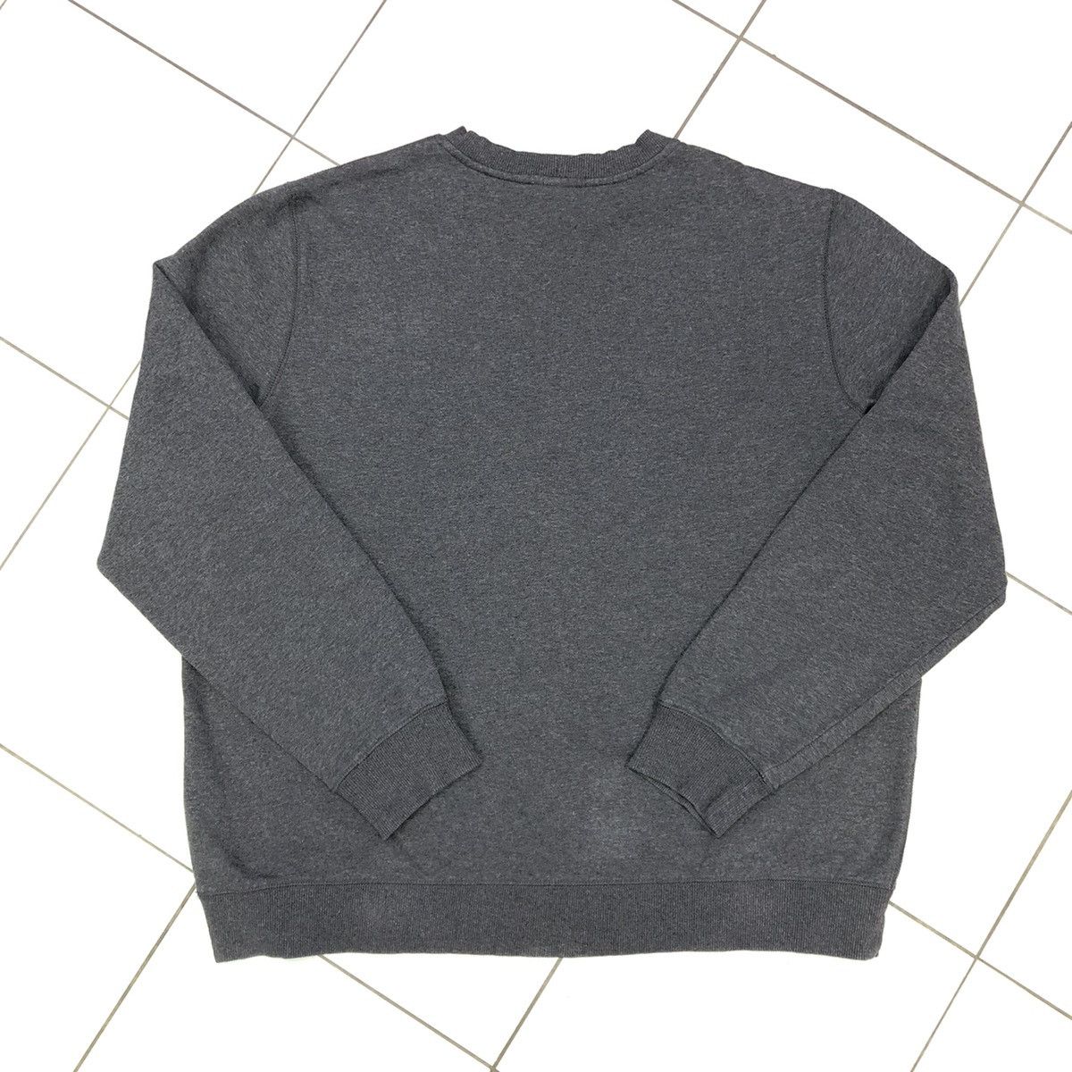 Nike Nike Charcoal Small Swoosh Embriodered Sweatshirt Size US XXL / EU 58 / 5 - 3 Thumbnail