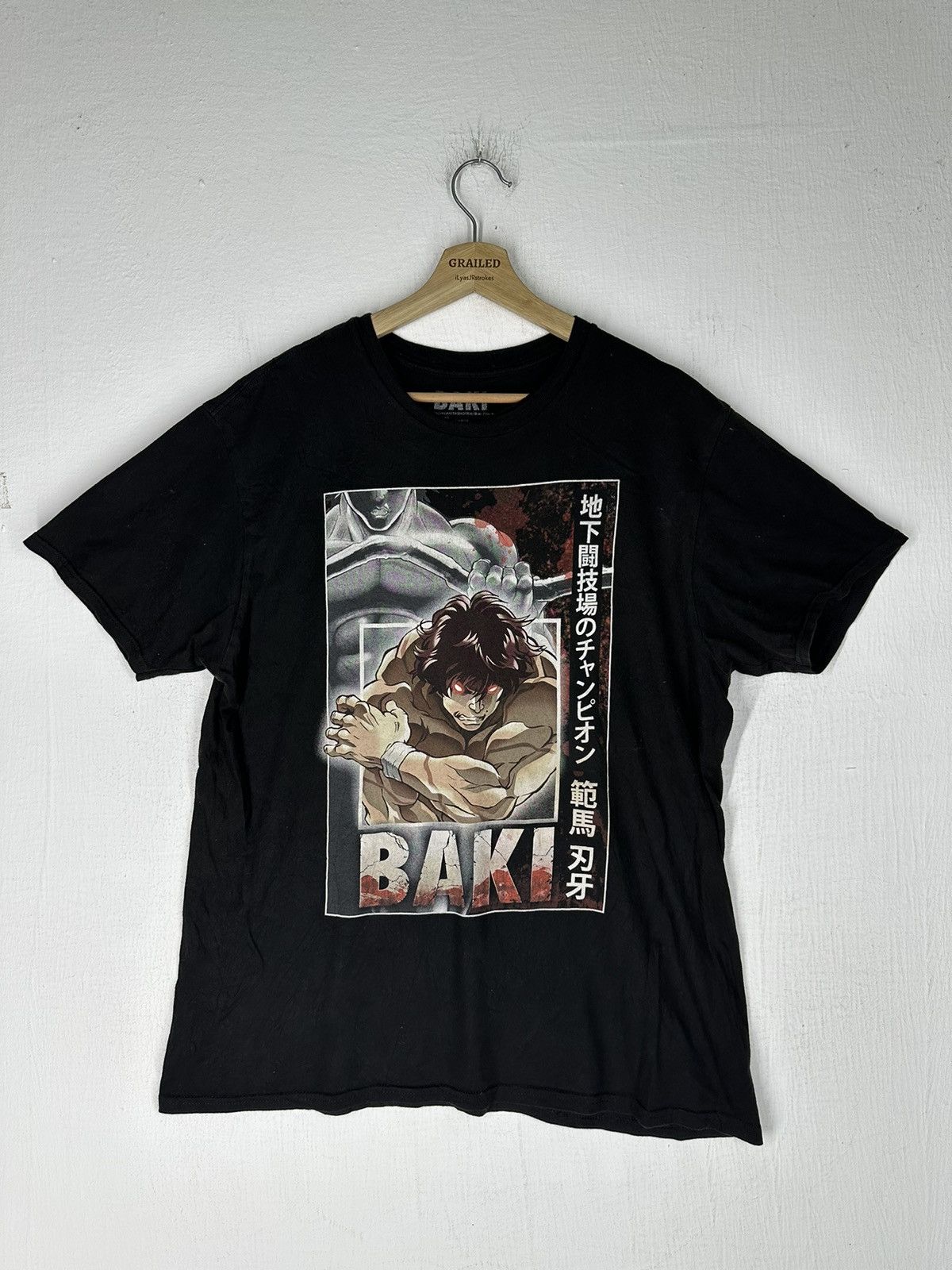 Marvel Comics Vintage Baki Movie Japanese Anime Tee Size US M / EU 48-50 / 2 - 1 Thumbnail