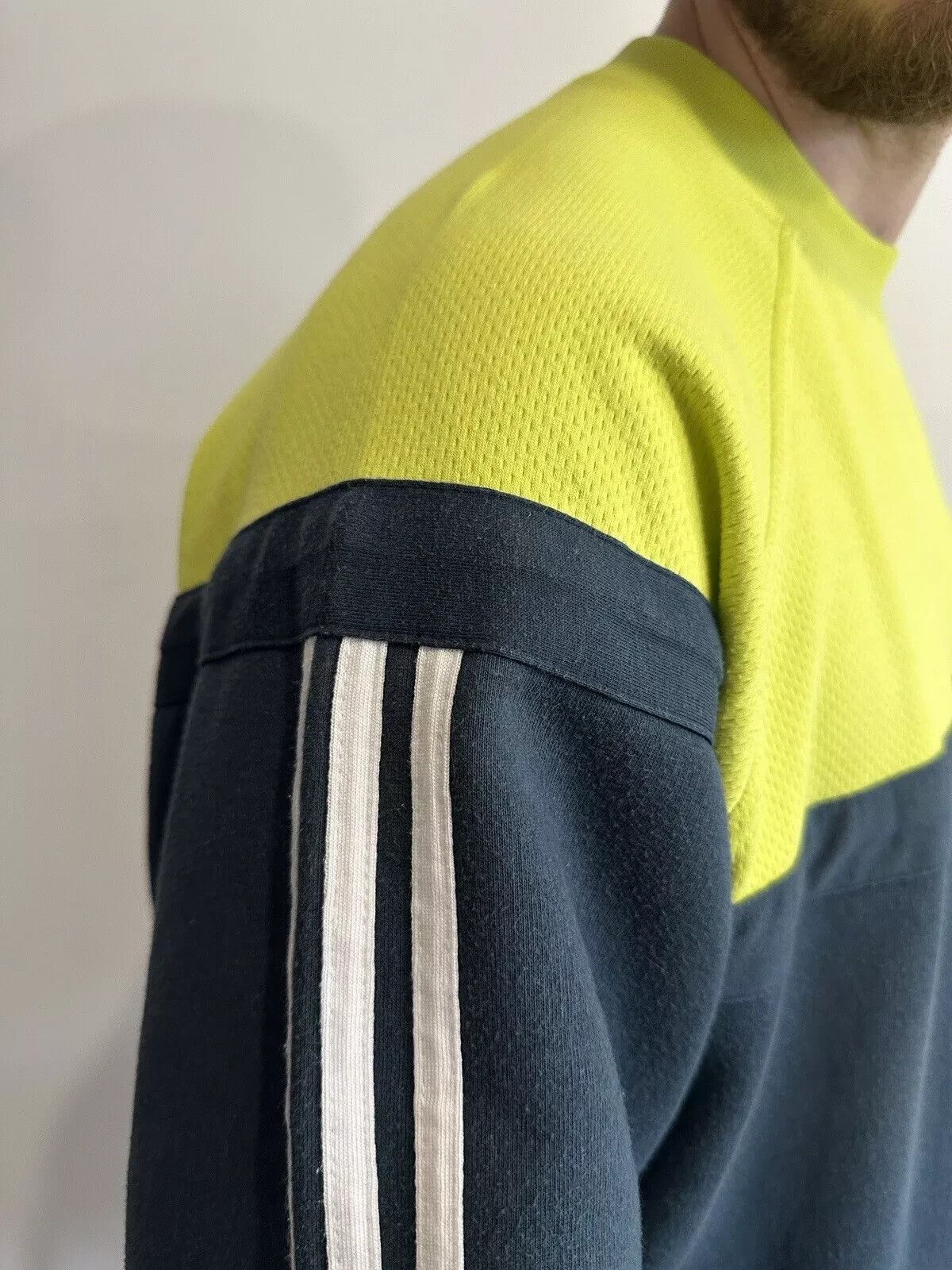 Adidas Vintage 2000s ADIDAS SWEATSHIRT Y2K MENS PULLOVER Logo Size US M / EU 48-50 / 2 - 8 Thumbnail