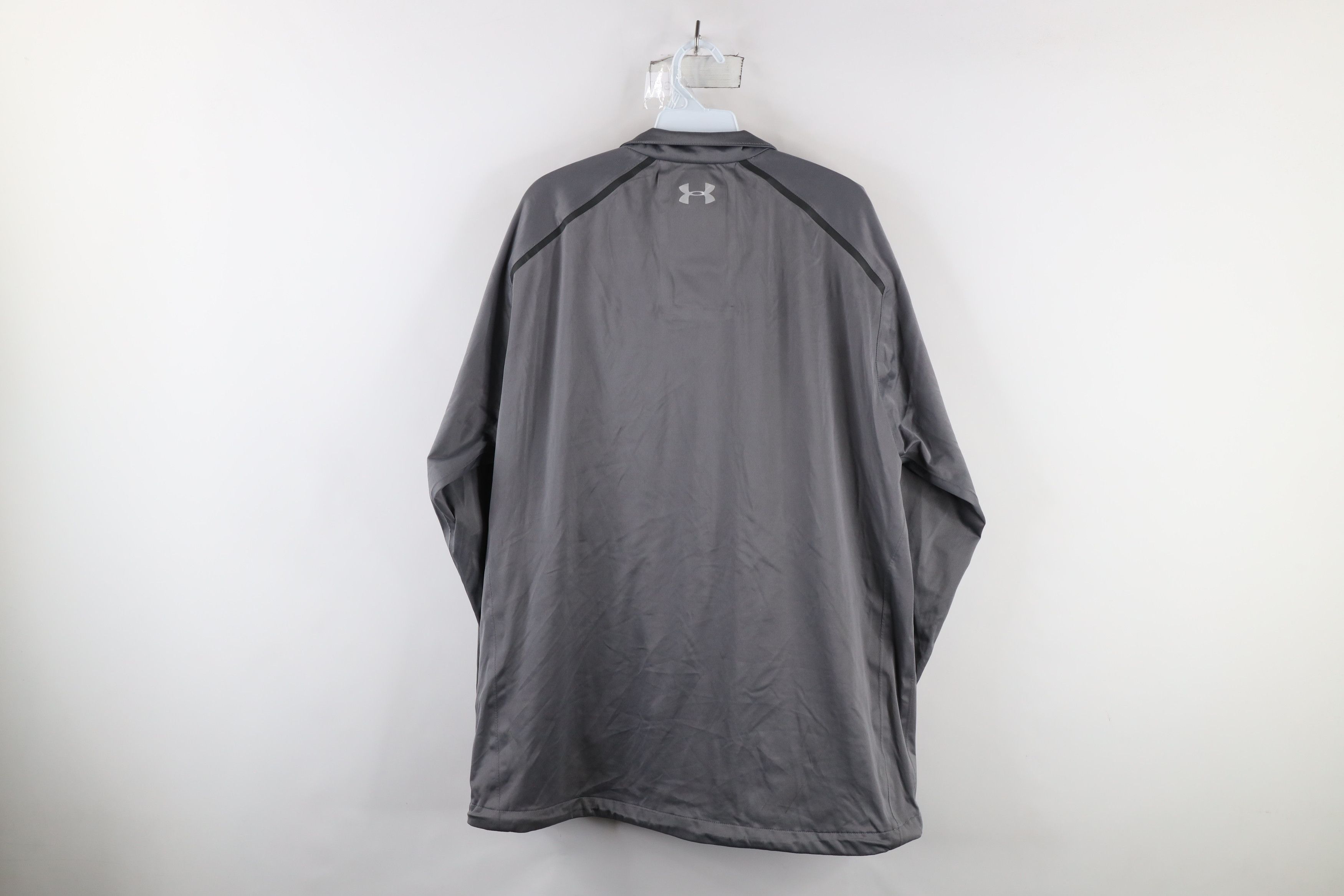 Under Armour × Vintage Under Armour Storm Waterproof Full Zip Rain Jacket Gray Size US M / EU 48-50 / 2 - 16 Thumbnail