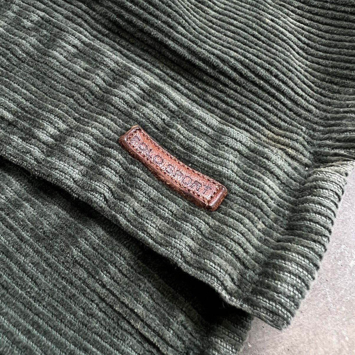 Polo Ralph Lauren 2000’s Polo Sport Corduroy LS Shirt Size US L / EU 52-54 / 3 - 4 Thumbnail