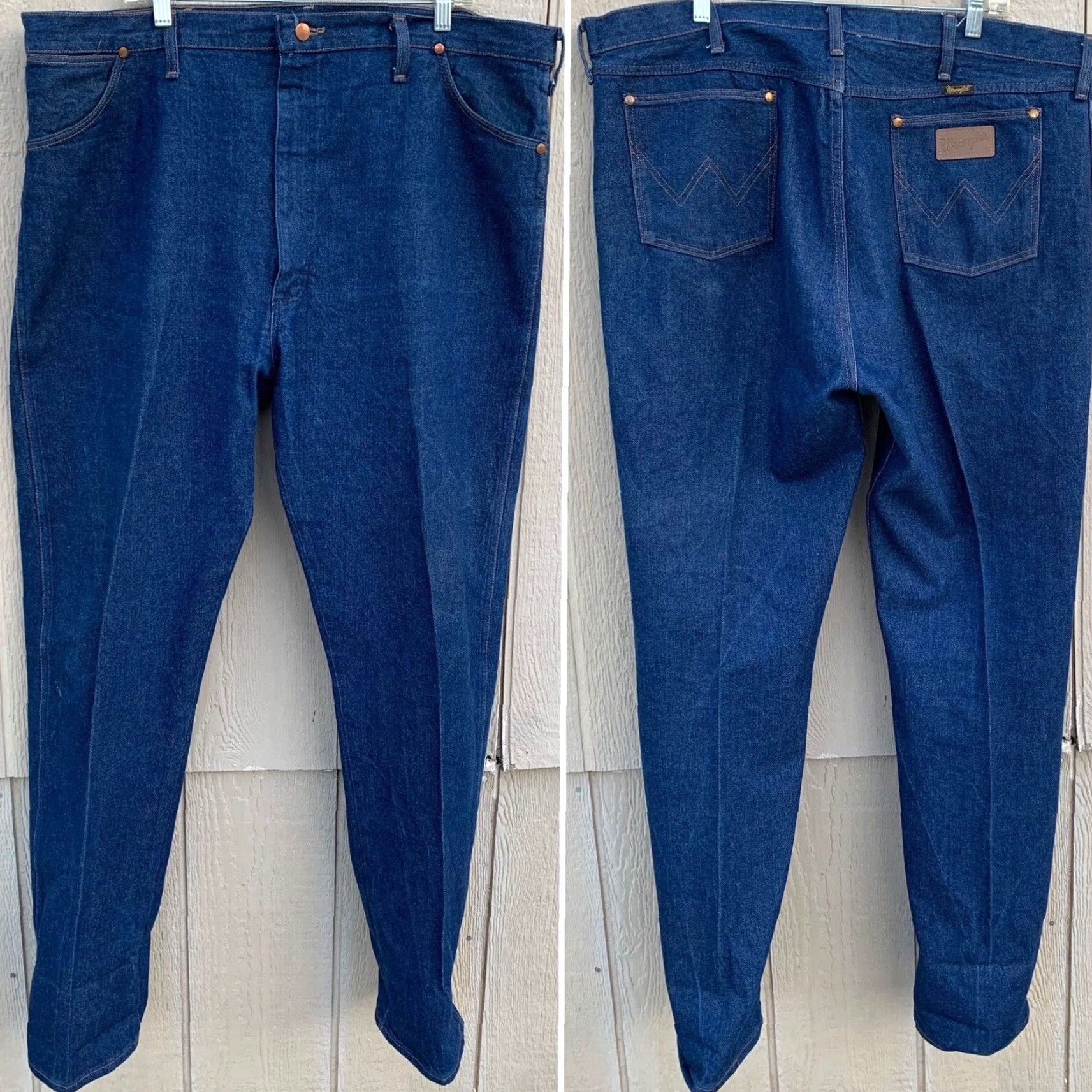 Wrangler VINTAGE Wrangler 13MWZ Jeans Shirt? No. Jeans. Wrangler 13MWZ Kid? No. This is Men. Wrangler Jeans 13MWZ Regular Inseam 34 34 1/4"? Size US 44 / EU 60 - 4 Thumbnail