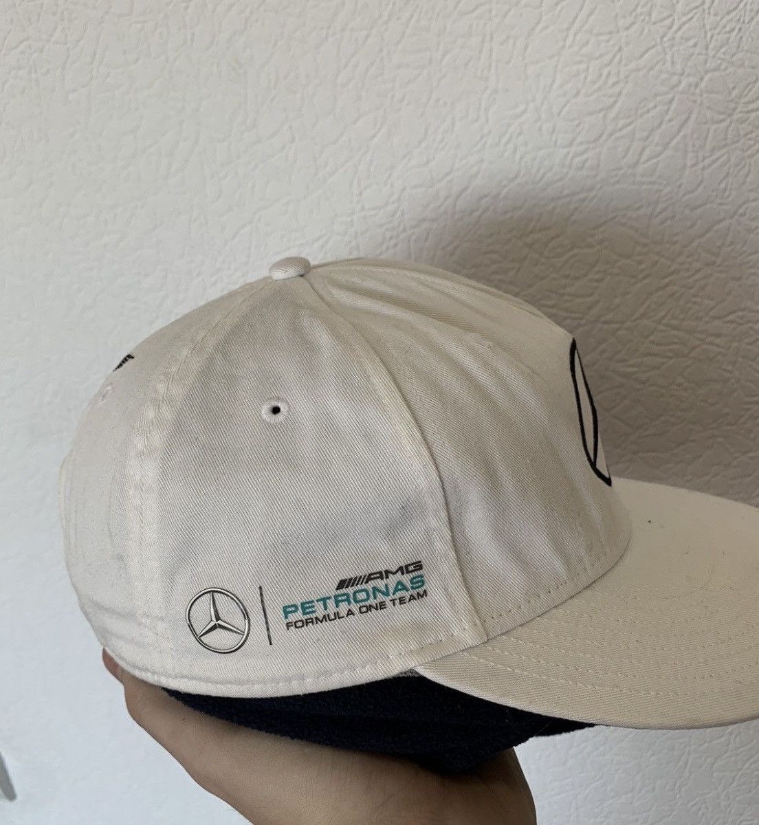 Mercedes-Benz Mercedes Benz Petronas White Cap Hat Racing Size ONE SIZE - 2 Thumbnail