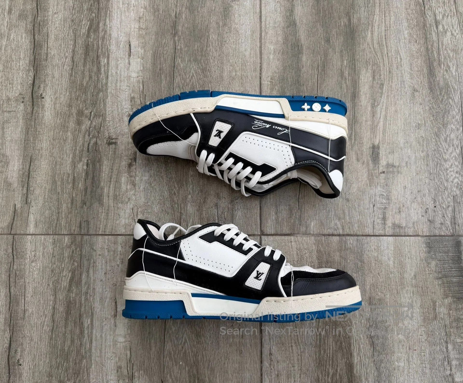 Louis Vuitton Louis Vuitton Trainer Low. Size US 8.5 / EU 41-42 - 4 Thumbnail