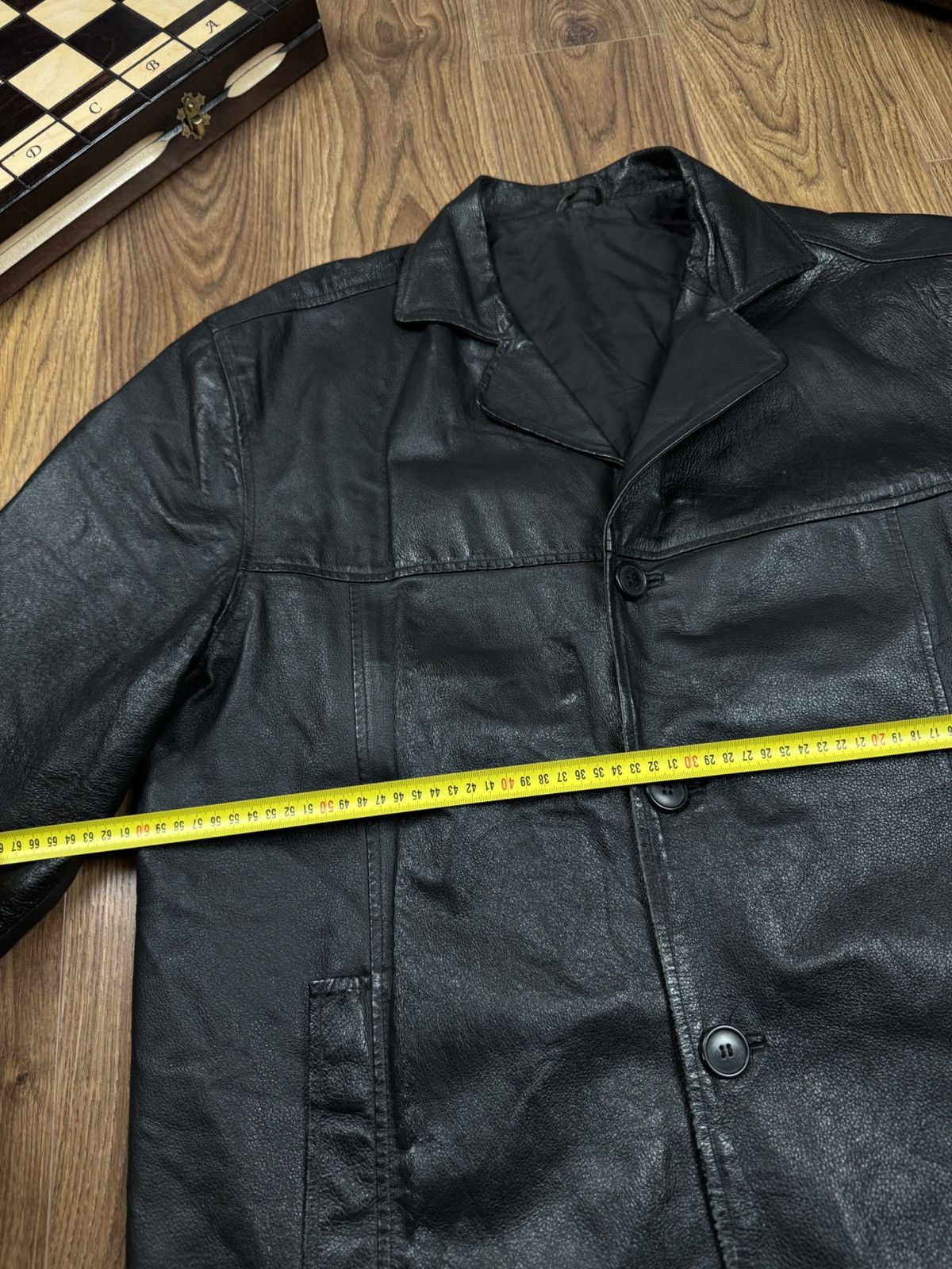 Vintage Vintage leather jacket 90s original retro casual item Size US L / EU 52-54 / 3 - 4 Thumbnail
