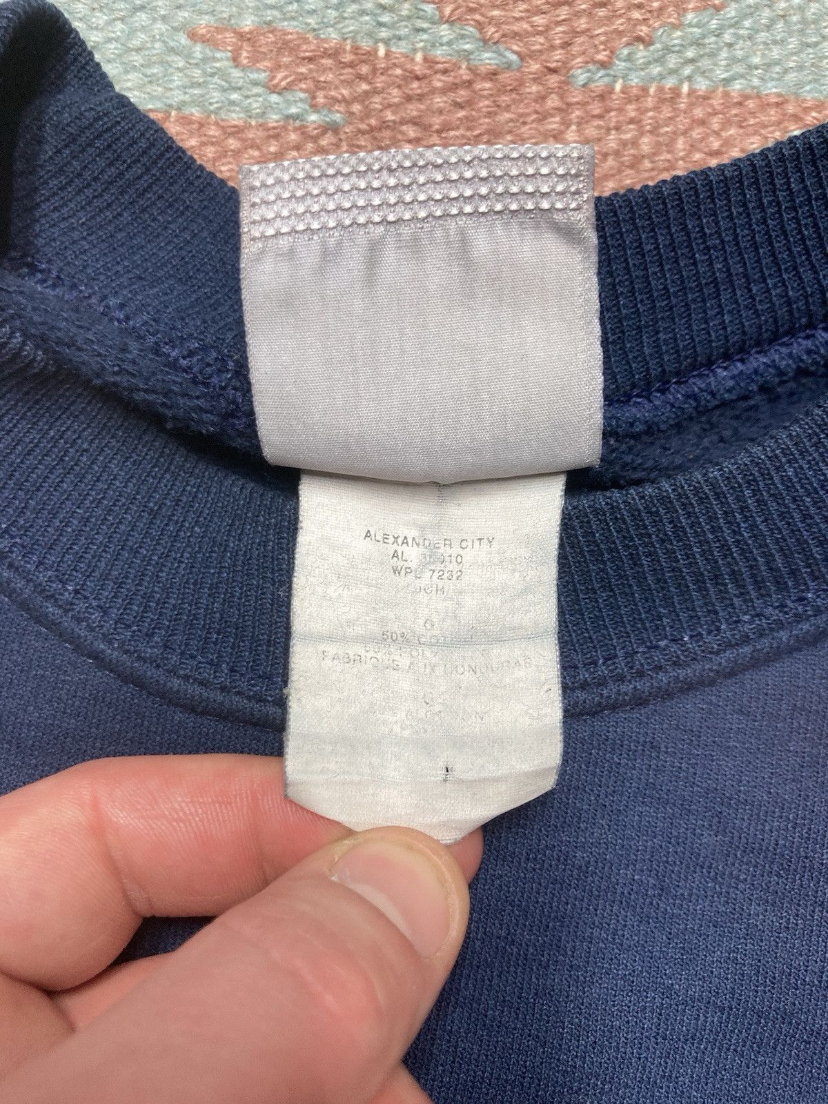 Vintage crewneck sweatshirt discus Russell blank faded grunge boxy L Size US L / EU 52-54 / 3 - 3 Thumbnail
