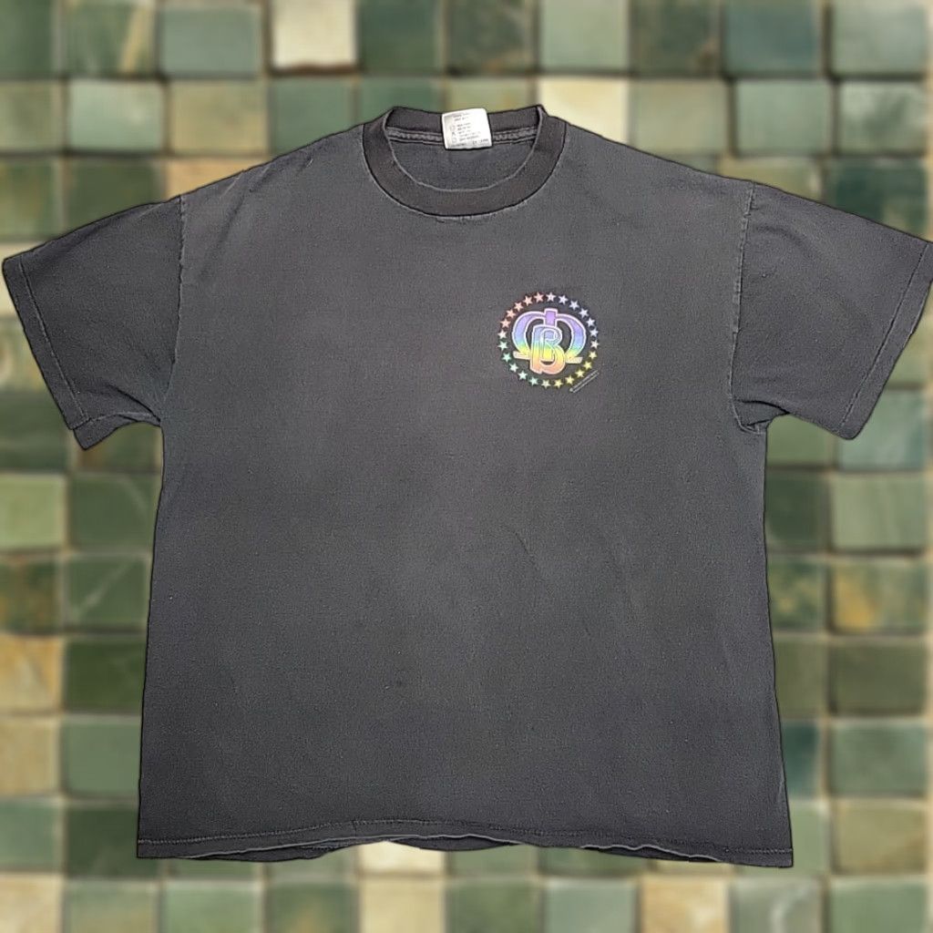 Vintage VINTAGE Brockum Moody Blues Shirt Men XL Black Crew Neck 90s TEE Made in USA Retro Size US XL / EU 56 / 4 - 1 Thumbnail