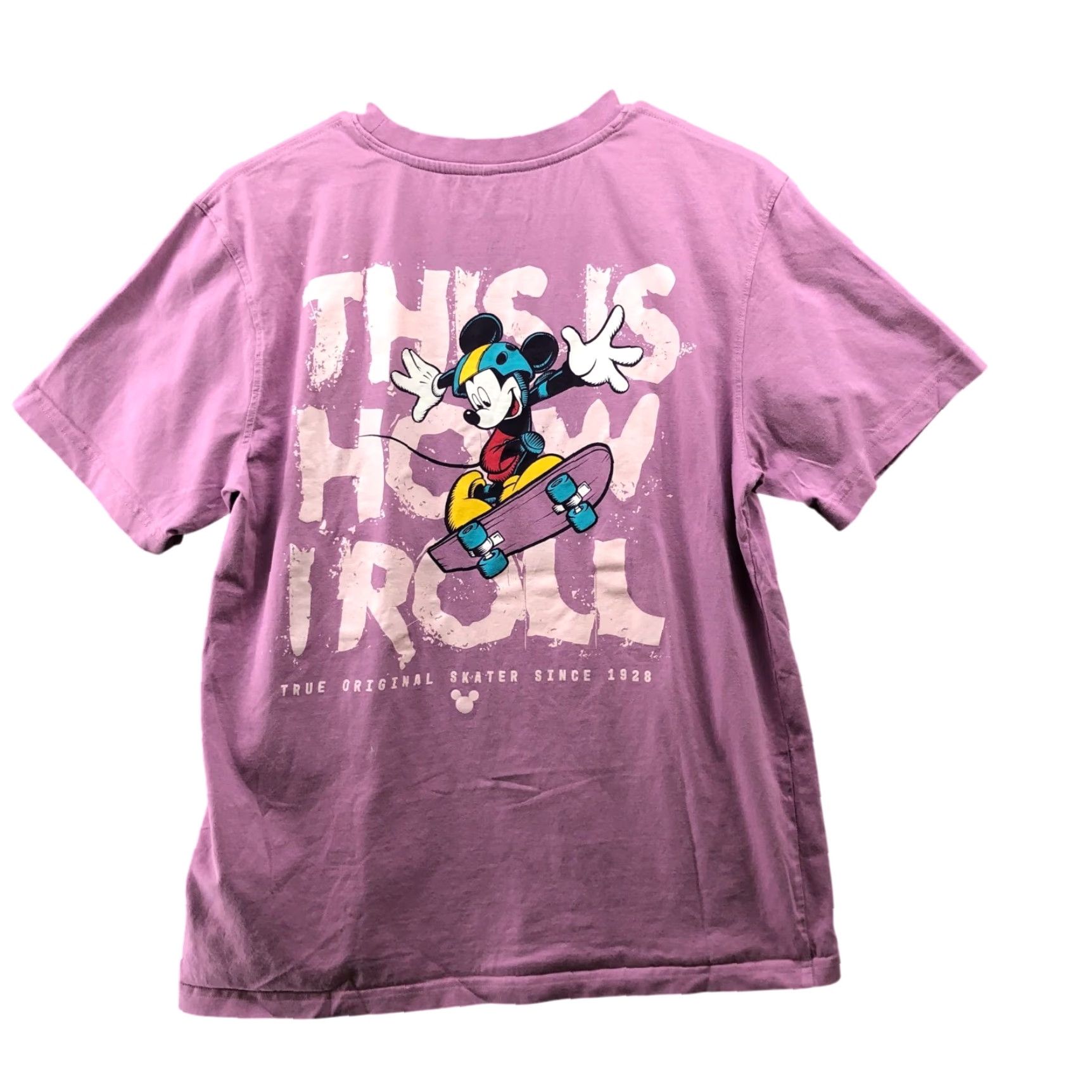Disney The Souled Store x Disney T Shirt Mens L Mickey Skater Purple Size US L / EU 52-54 / 3 - 2 Thumbnail
