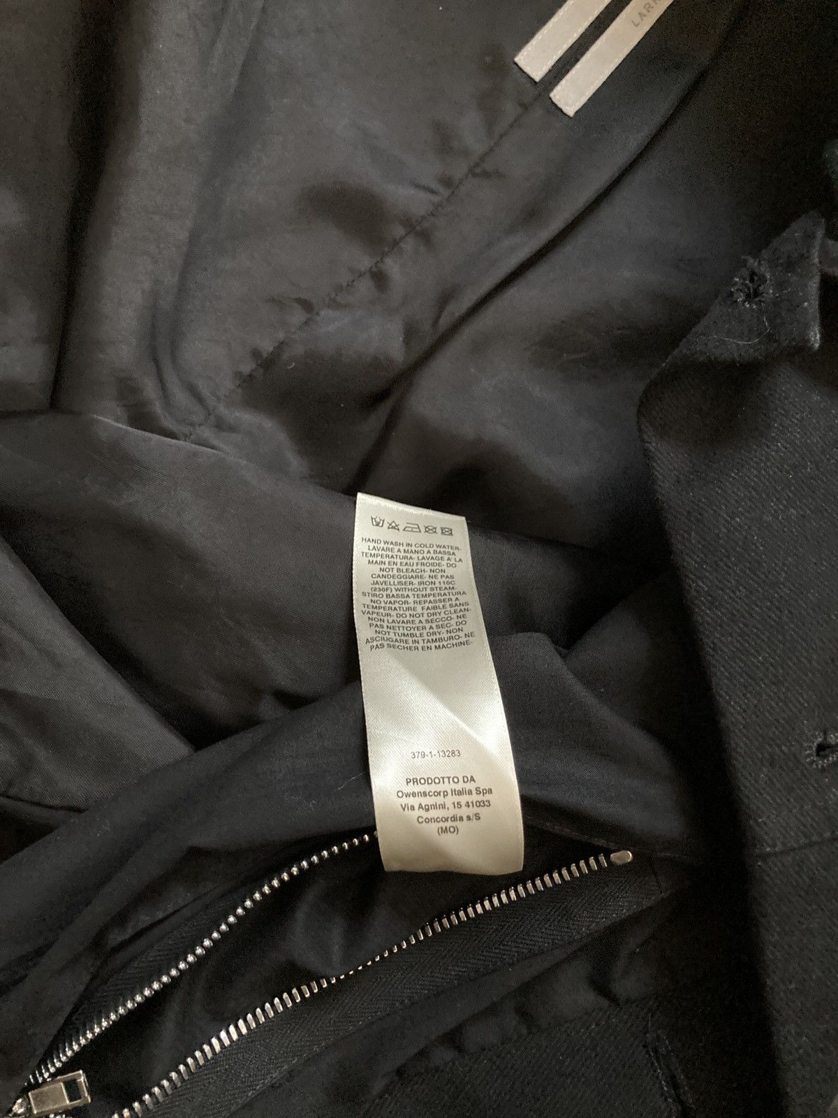 Rick Owens F/W 19 „LARRY“ Paneled Trench Coat Rick Owens IT50/M Size US M / EU 48-50 / 2 - 16 Thumbnail