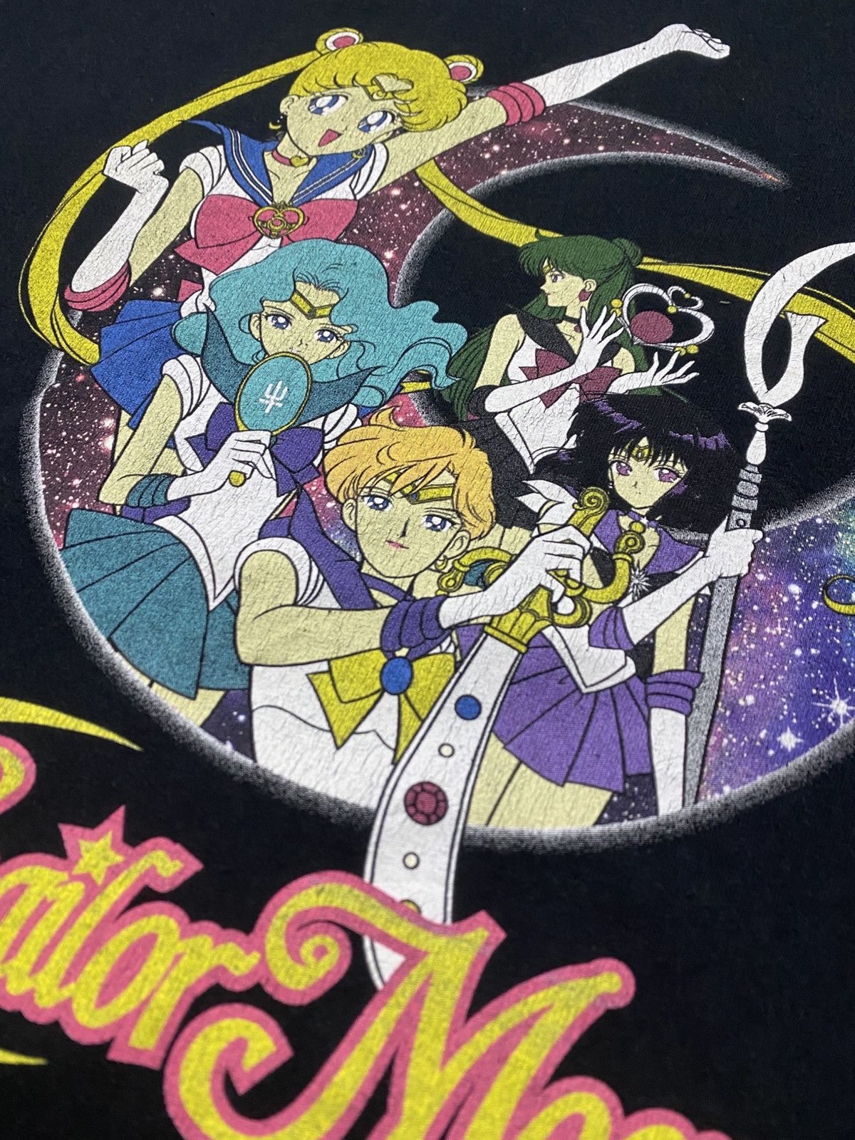 Cartoon Network Vintage Y2k Sailor Moon Overprint Size US XL / EU 56 / 4 - 2 Thumbnail