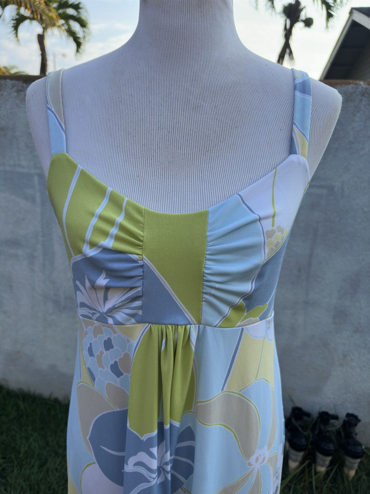 Tori Richard Tori Richard Dress Hawaiian Print Multicolored Women's L Size L / US 10 / IT 46 - 3 Thumbnail