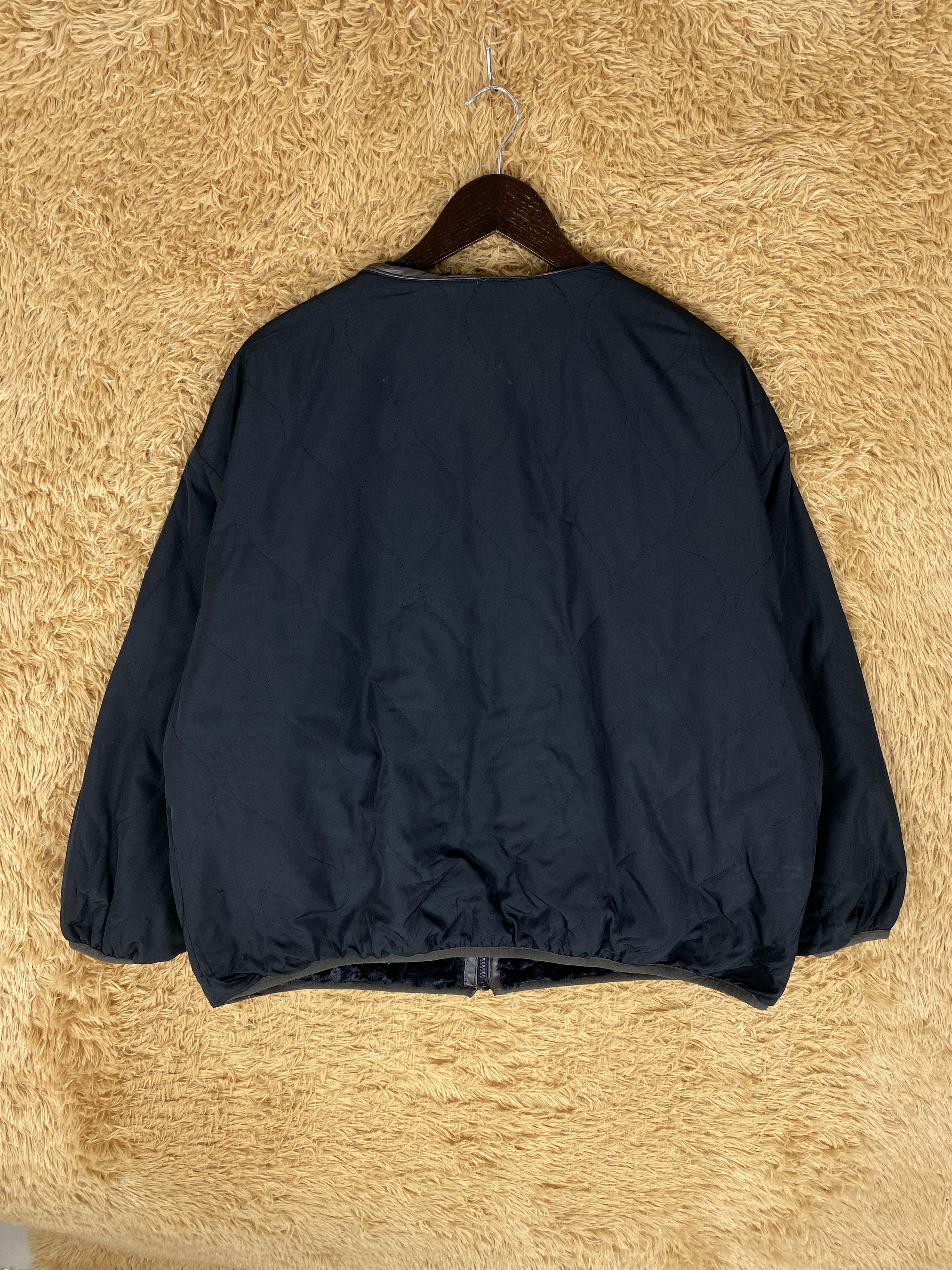 Japanese Brand × Vintage Vintage Reversible Fleece Black Jacket Size US L / EU 52-54 / 3 - 5 Thumbnail