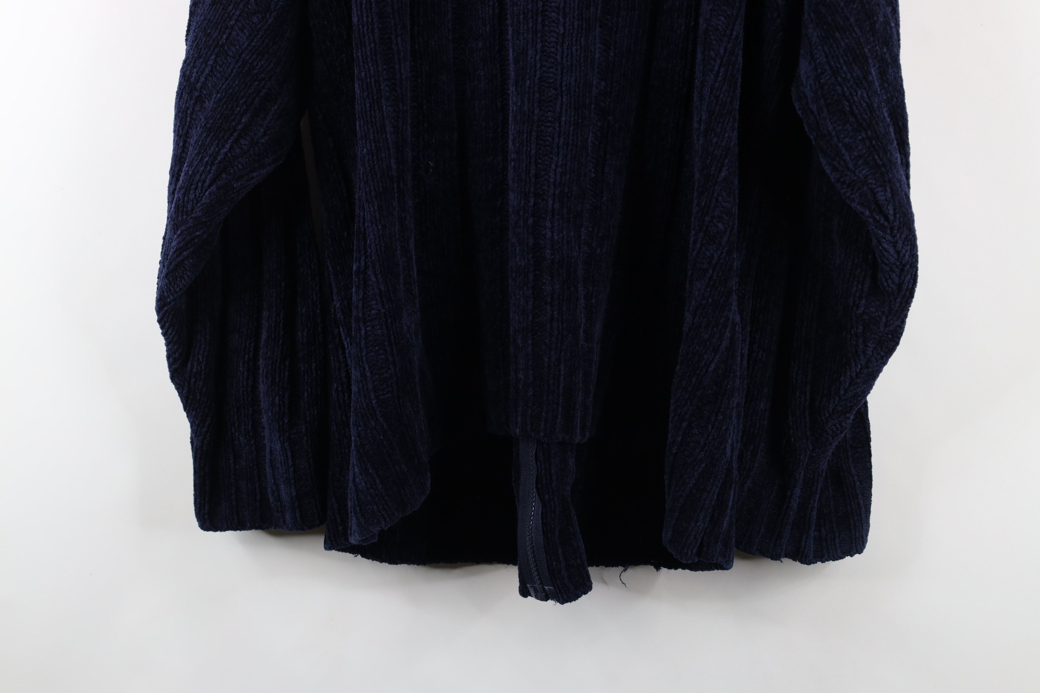 Vintage Vintage 90s Streetwear Fleece Ribbed Knit Full Zip Sweater Size US M / EU 48-50 / 2 - 14 Thumbnail