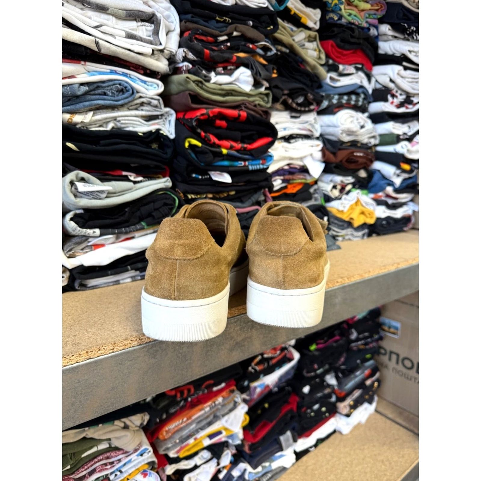 Sandro Sandro Paris Luxury Suede Sneakers Women Rare Retro Hype Beige 40 Nike? Size US 9 / IT 39 - 5 Thumbnail