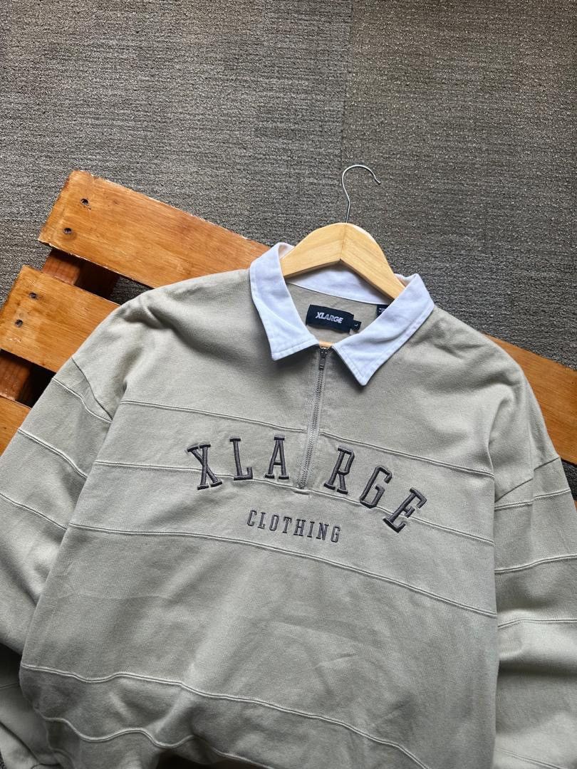 X-LARGE XLARGE HALFZIPPER RUGBY SHIRT Size US L / EU 52-54 / 3 - 2 Thumbnail