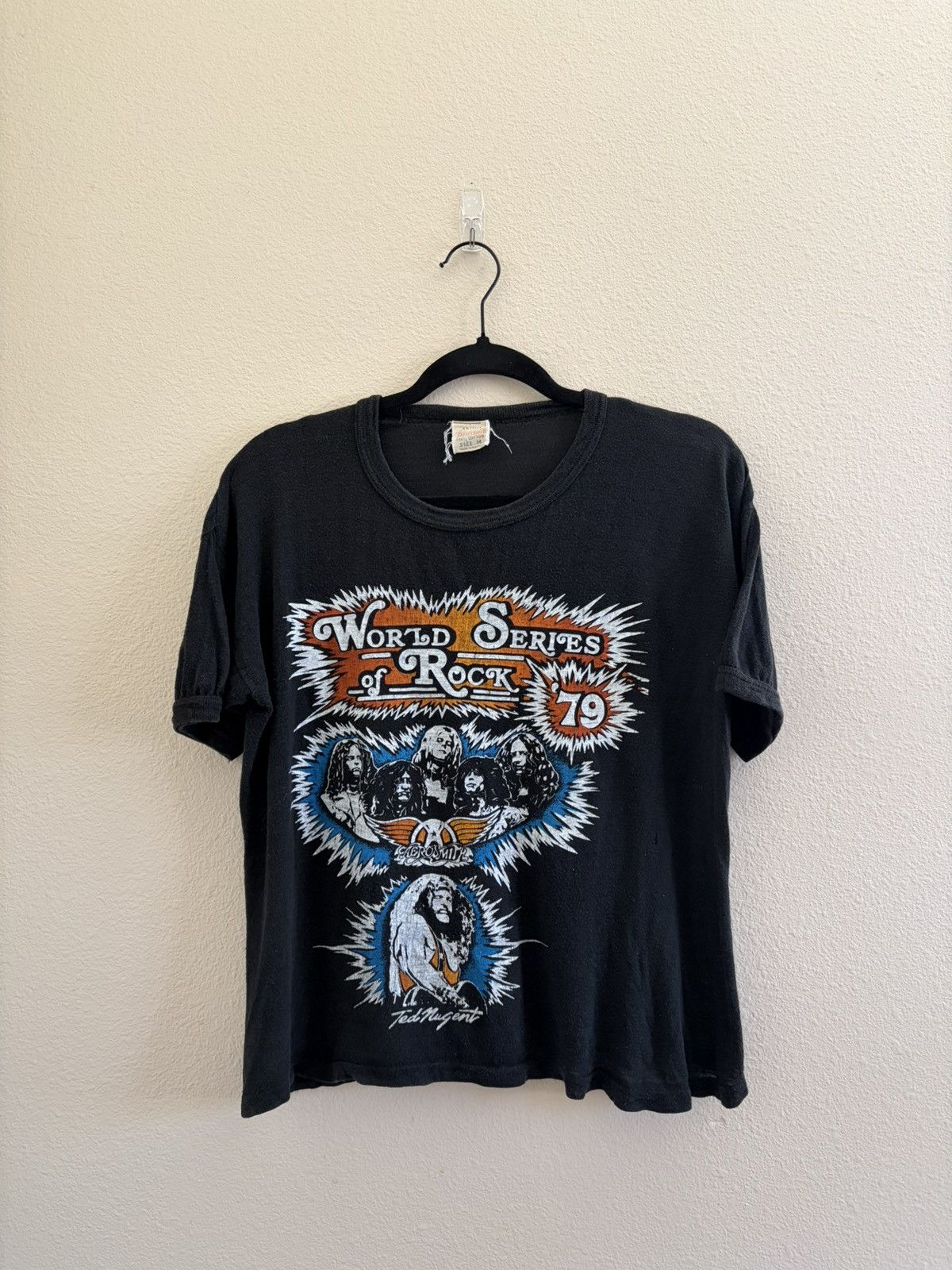 Vintage 1979 WSoR Festival Aerosmith AC/DC Journey True Vintage Tee Size US S / EU 44-46 / 1 - 1 Thumbnail