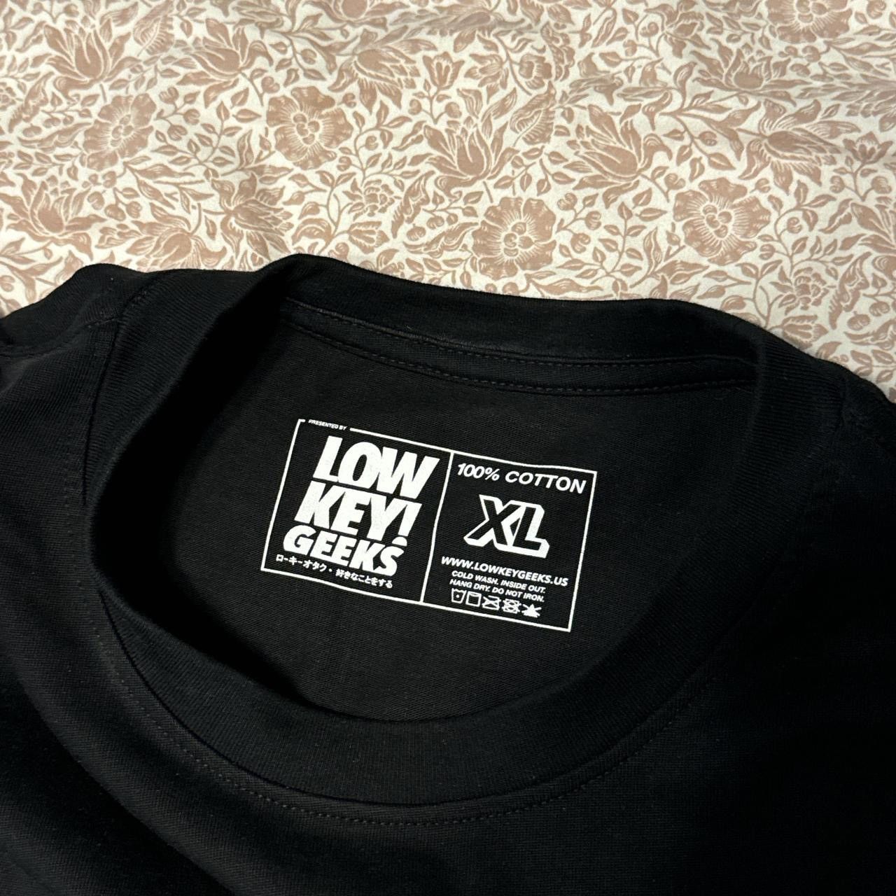 Low Key Industries Low Key Geeks black anime tee Size XL Red Hood Yoko Size US XL / EU 56 / 4 - 3 Thumbnail
