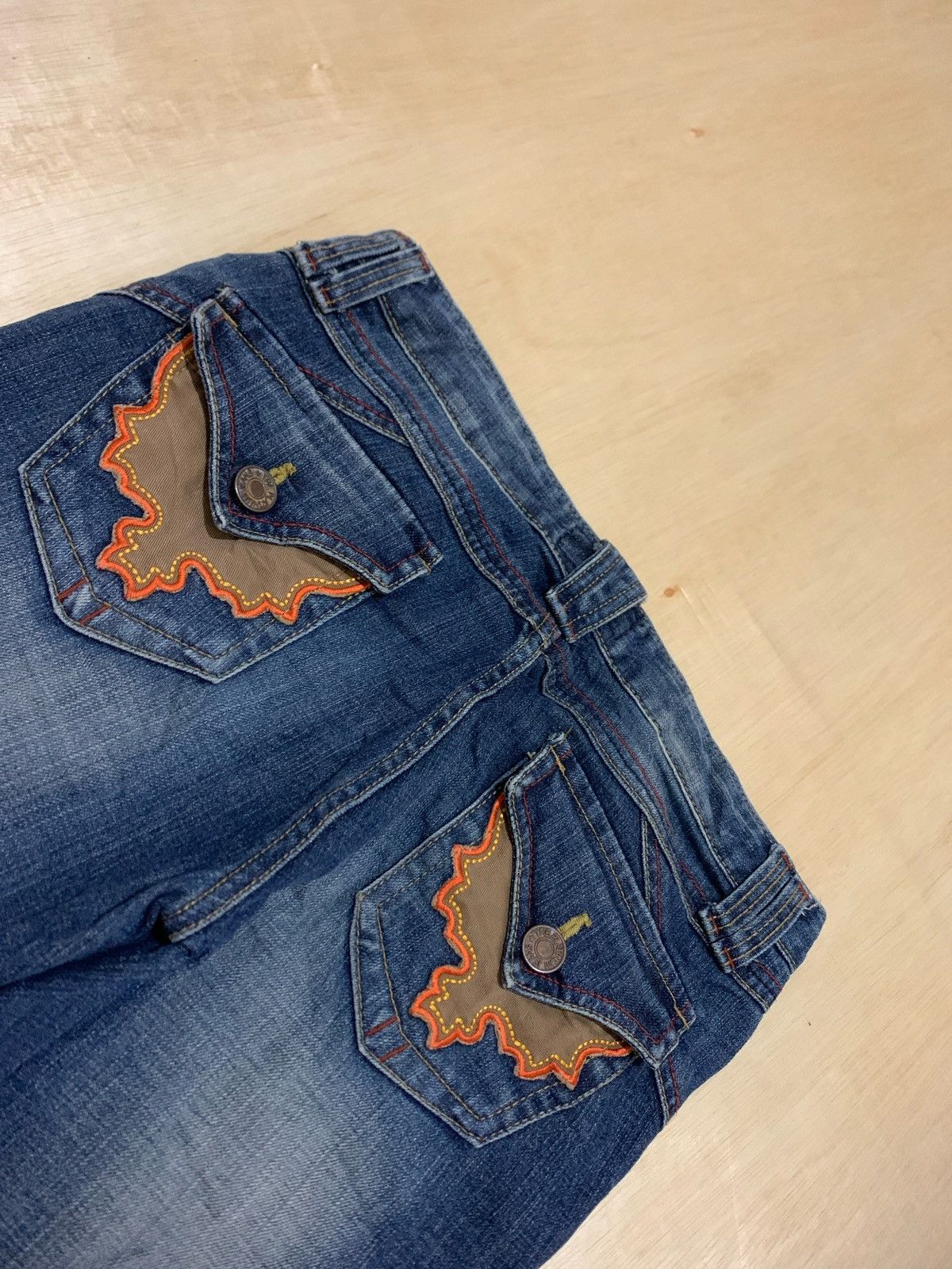 Hysteric Glamour × If Six Was Nine × Japanese Brand Flare Jeans The Platinum Mudmax Ifsixwasnine Style Bootcut Size US 32 / EU 48 - 5 Thumbnail