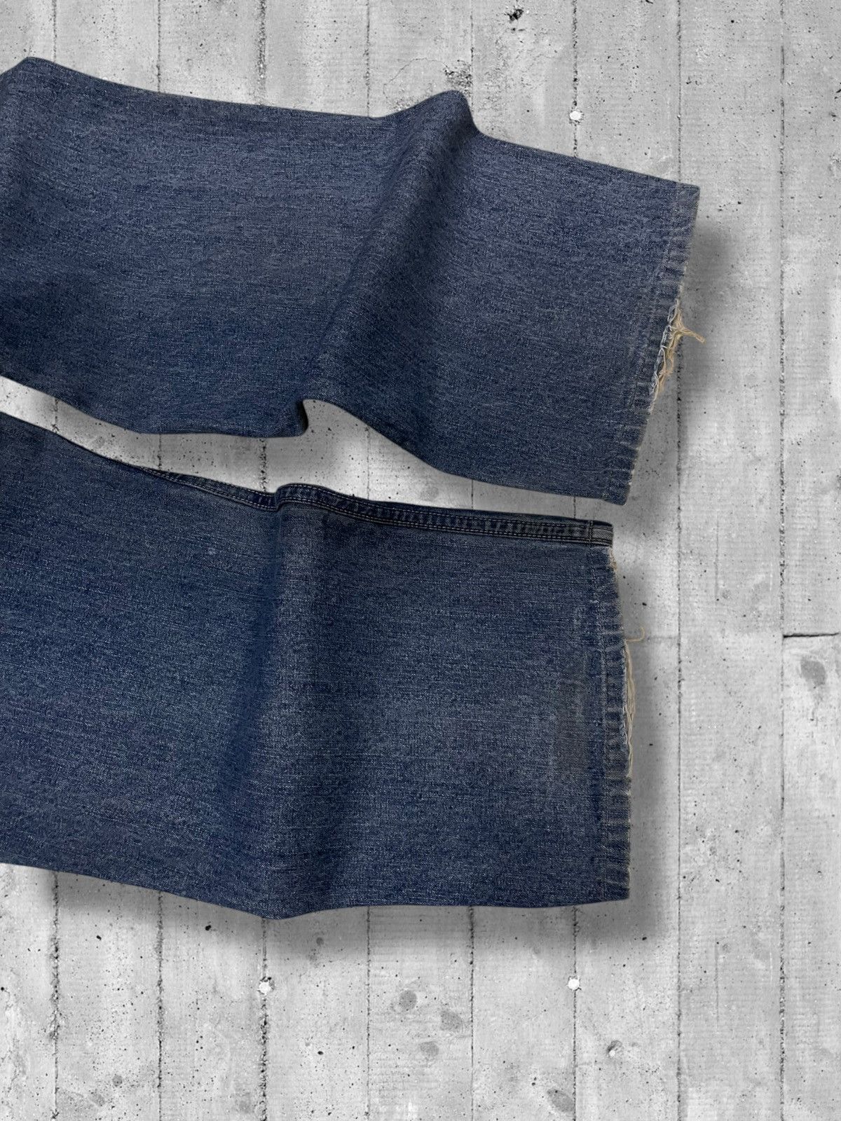 Designer × Other Vintage Og 1990s Designer Sean John Baggy Distressed Denim Size US 31 - 12 Thumbnail