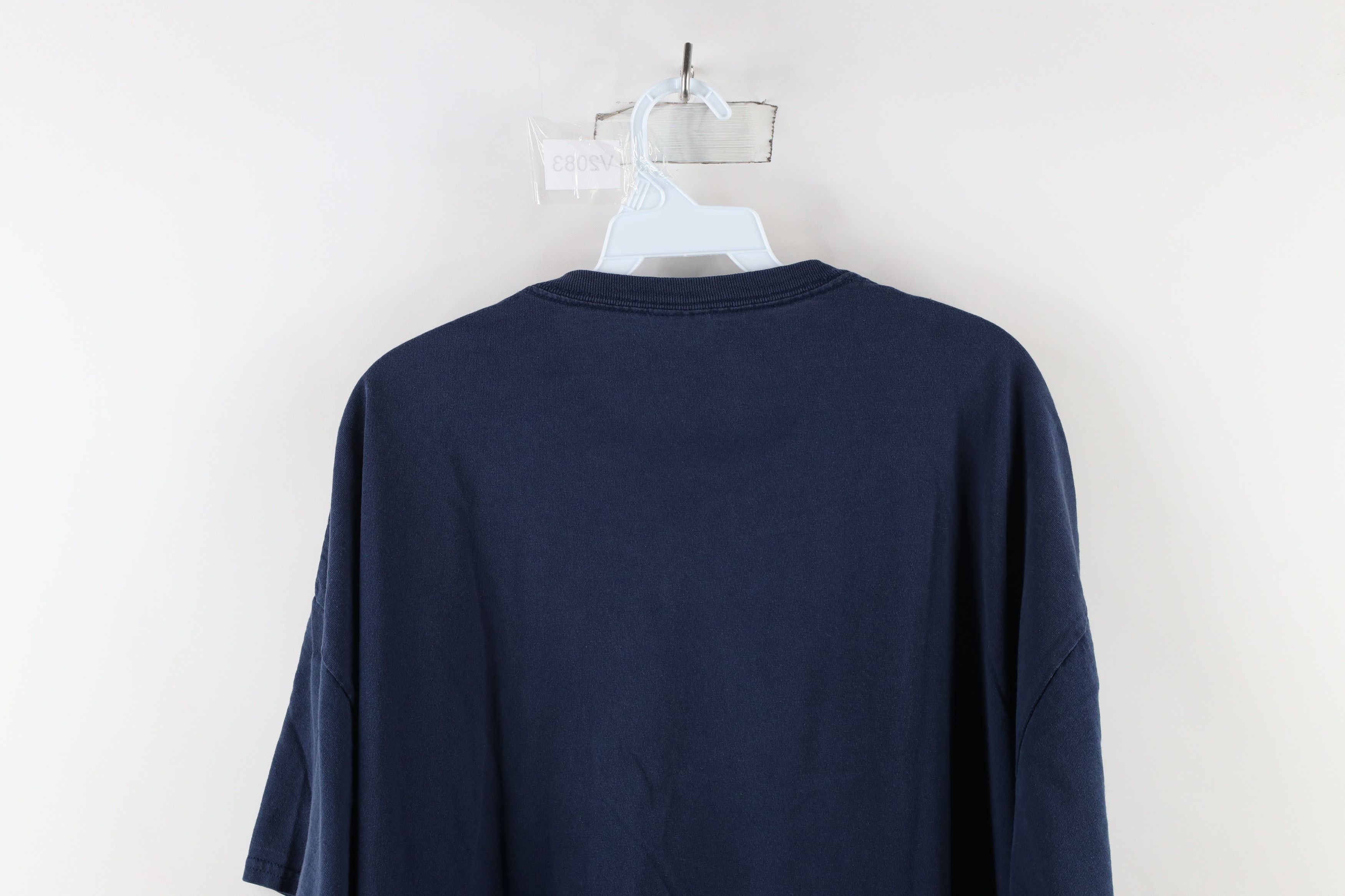 Vintage Vintage 90s Streetwear Blank Short Sleeve T-Shirt Cotton Size US XXL / EU 58 / 5 - 9 Thumbnail