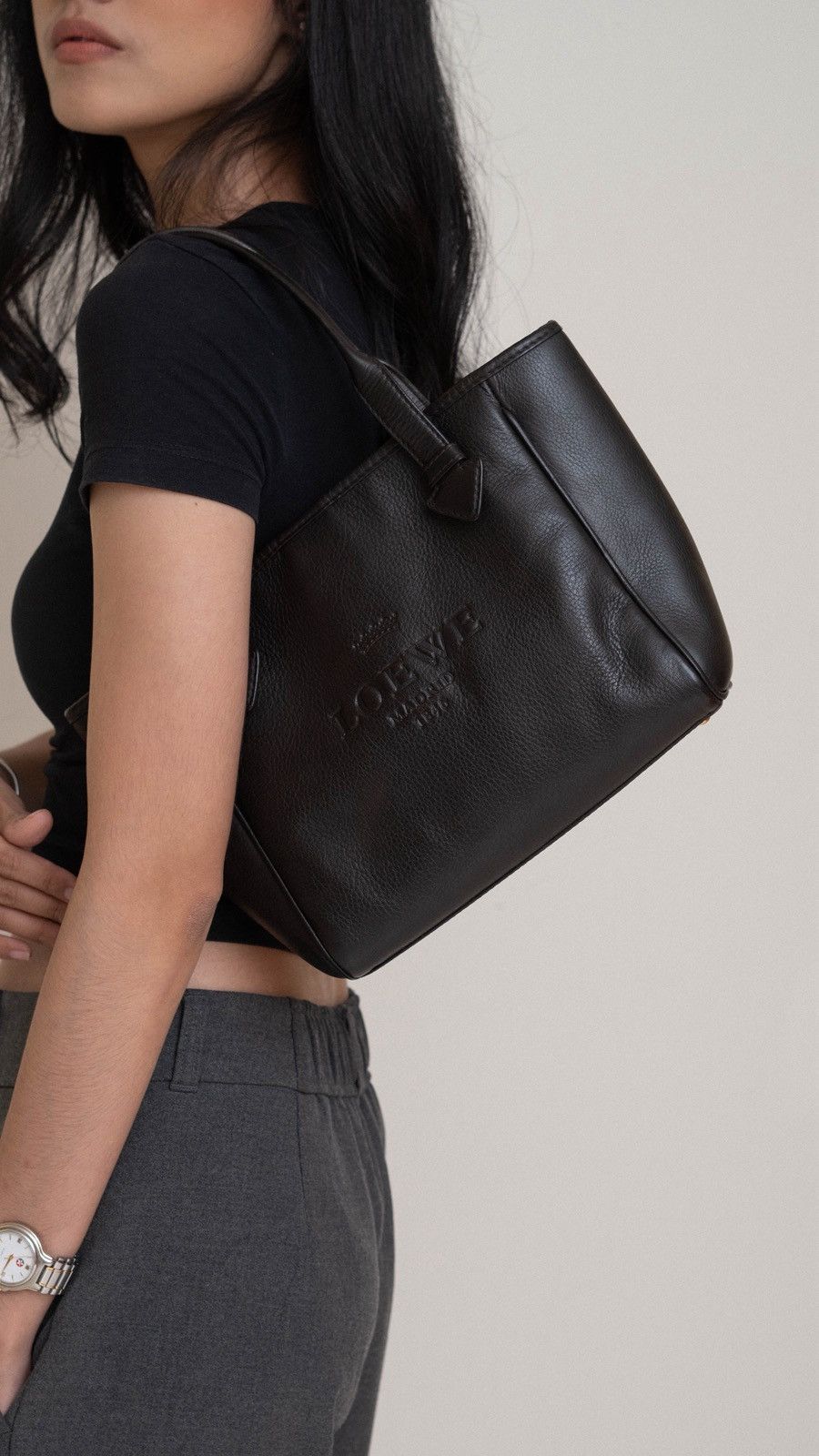 Loewe Loewe leather heritage bag Size ONE SIZE - 1 Thumbnail