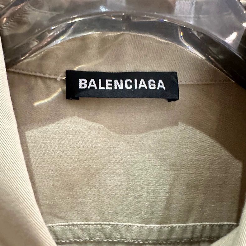 Balenciaga Balenciaga Tactical short-sleeved shirt with logo behind k Size US XXS / EU 40 - 5 Thumbnail