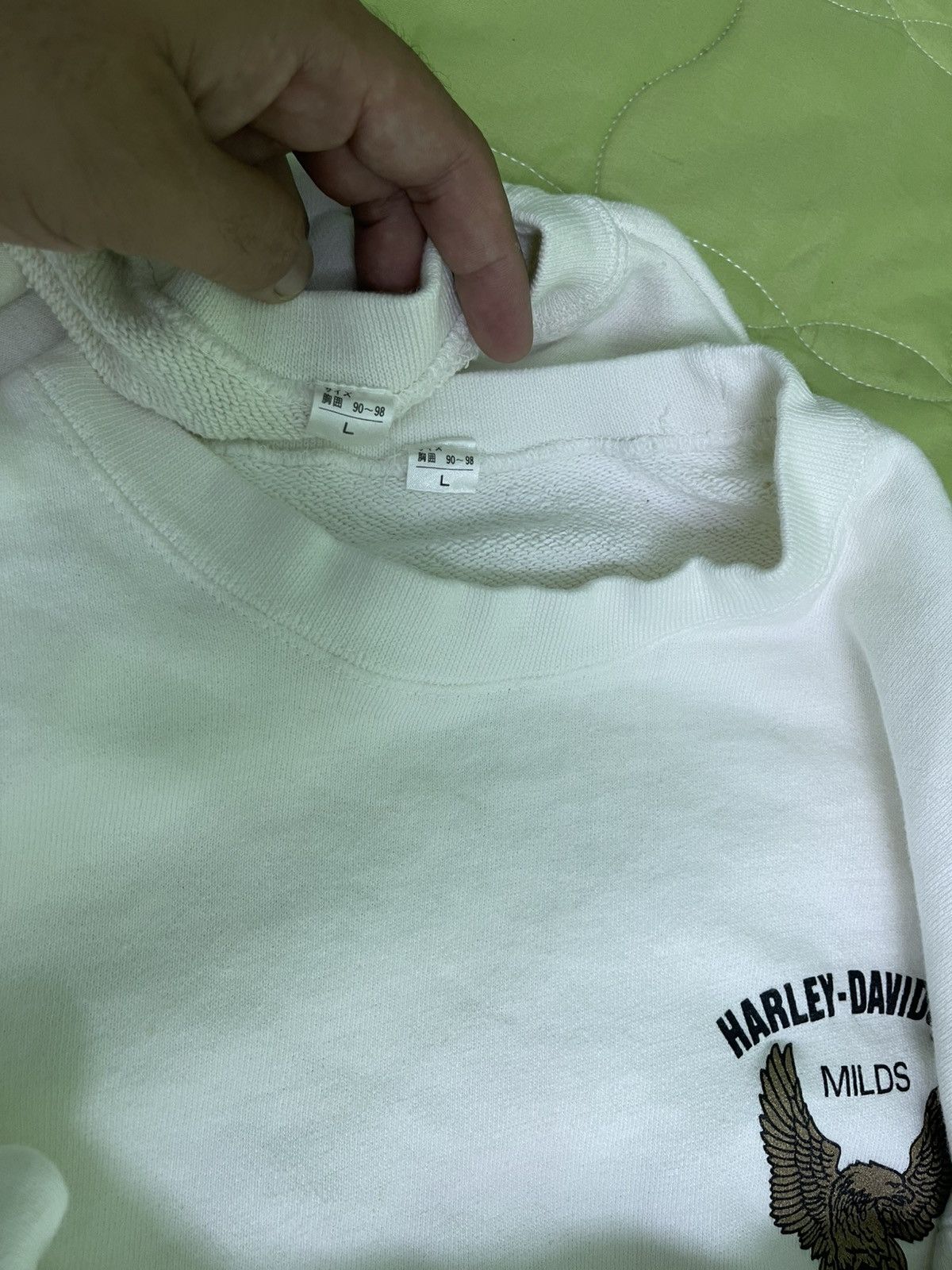 Harley Davidson Vintage 80's Harley Davidson Milds Couple Set Sweatshirt Size US L / EU 52-54 / 3 - 18 Thumbnail