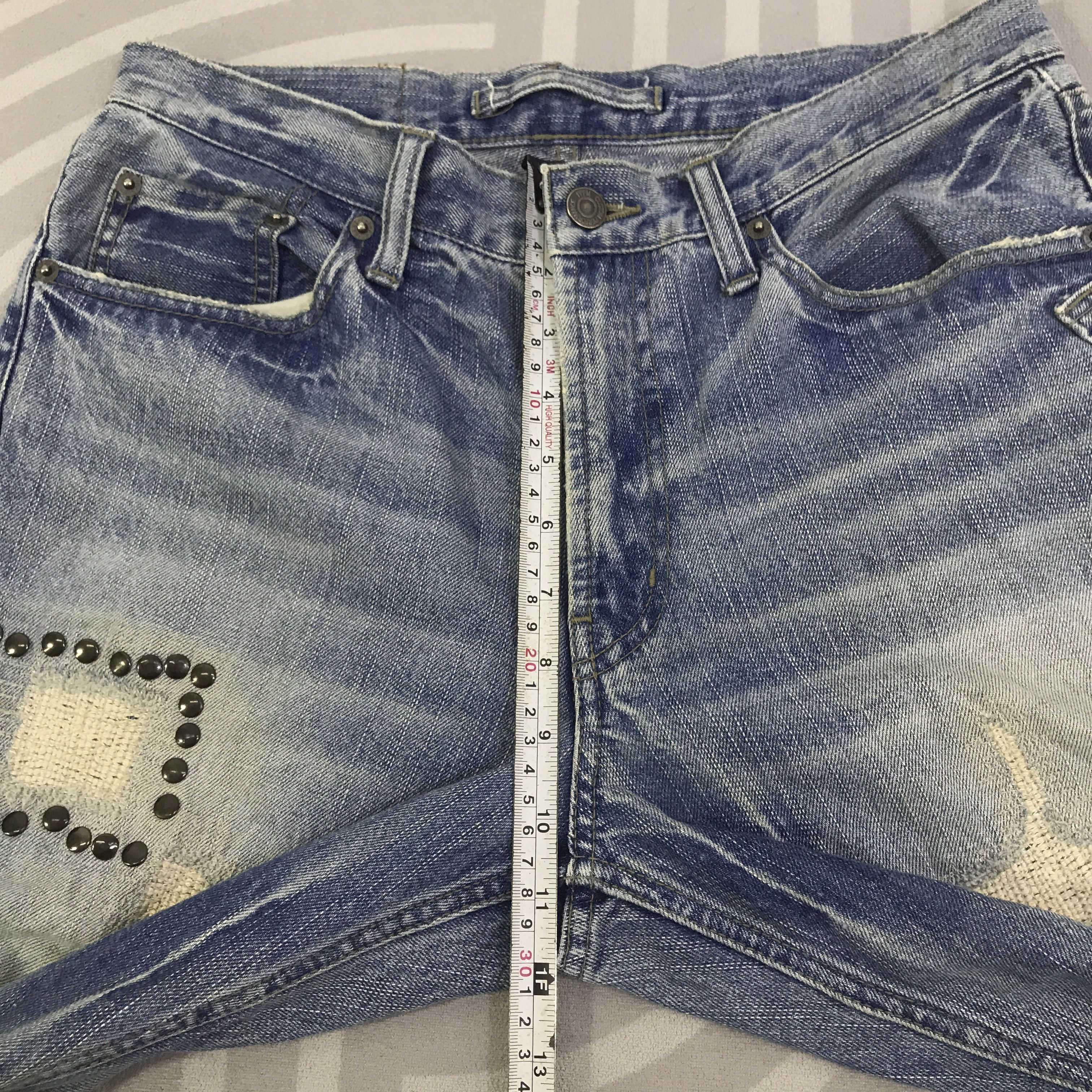 PPFM Vintage PPFM Rippe Distressed denim Jeans Pants K130B17 Size US 32 / EU 48 - 8 Thumbnail