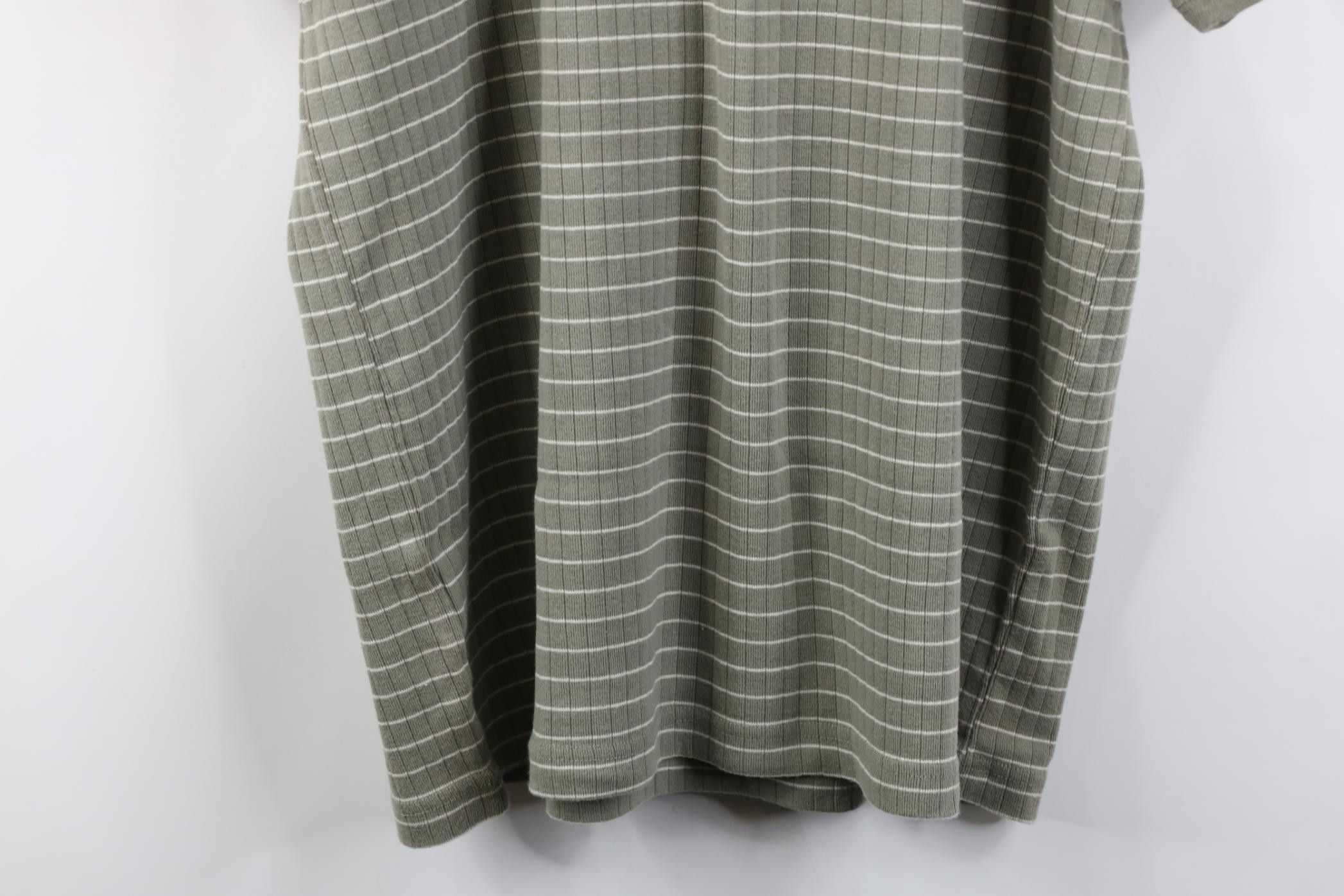 Vintage Vintage 90s Streetwear Ribbed Knit Short Sleeve T-Shirt Size US L / EU 52-54 / 3 - 8 Thumbnail