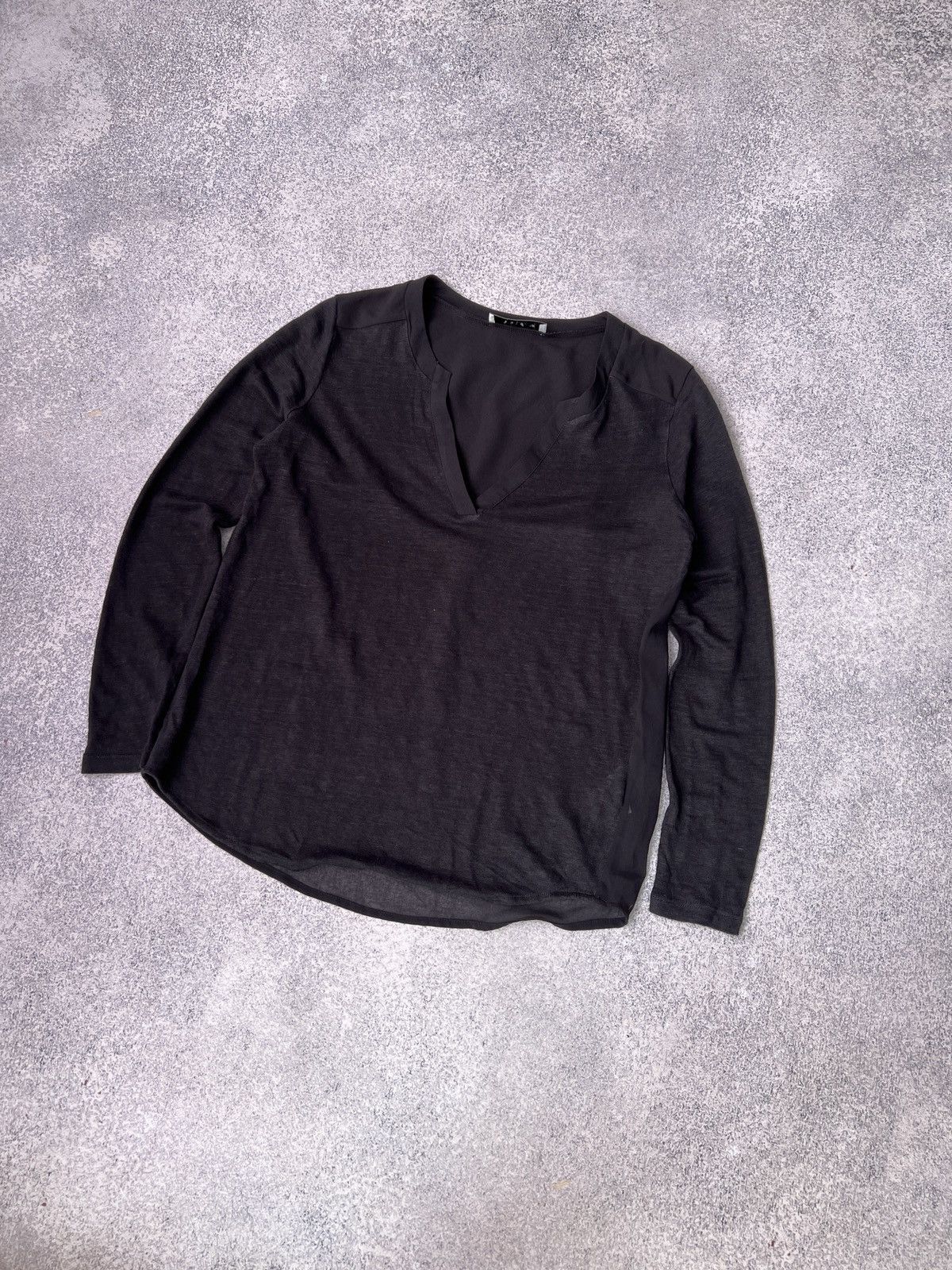 Sandro × Vintage Vintage Sandro Women's Designer Blouse Size XXS / US 00 / IT 34 - 3 Thumbnail