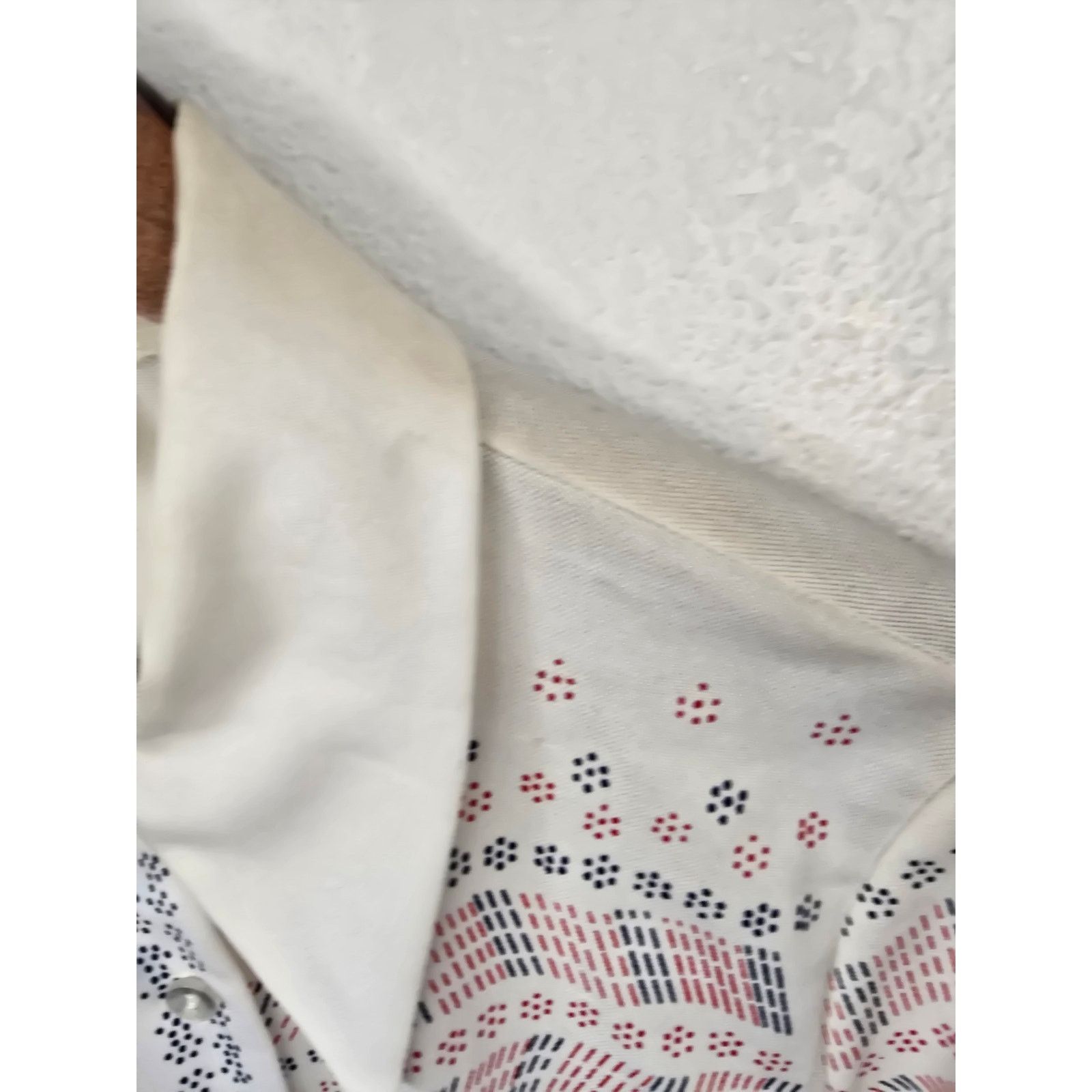 Vintage Vintage Womens Button Up Geometric Shirt Land' n Sea 1970s Size S / US 4 / IT 40 - 9 Thumbnail