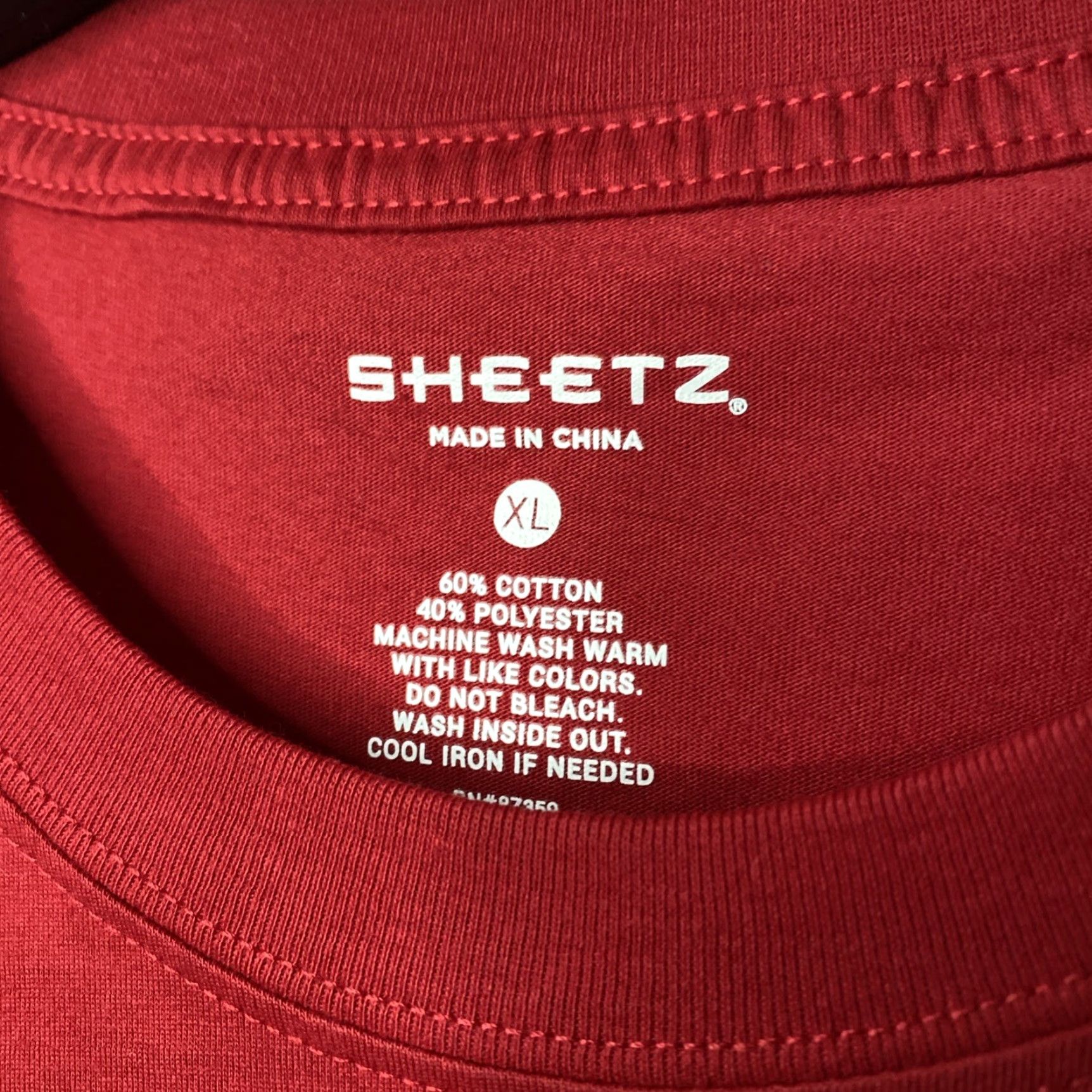 Vintage VINTAGE Sheetz T Shirt Here For The Beer Unisex XL Red Short Sleeve NWT Size US XL / EU 56 / 4 - 3 Thumbnail