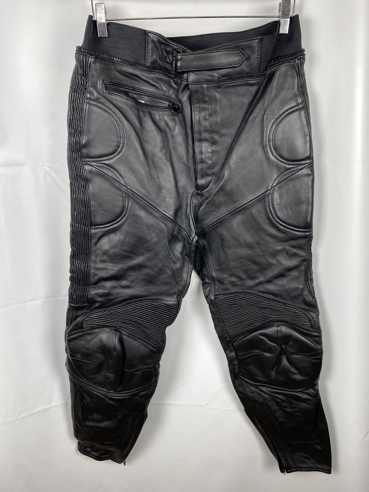 IXS Mens Leather Pants Motocross Motorcycle Biker Pants 56