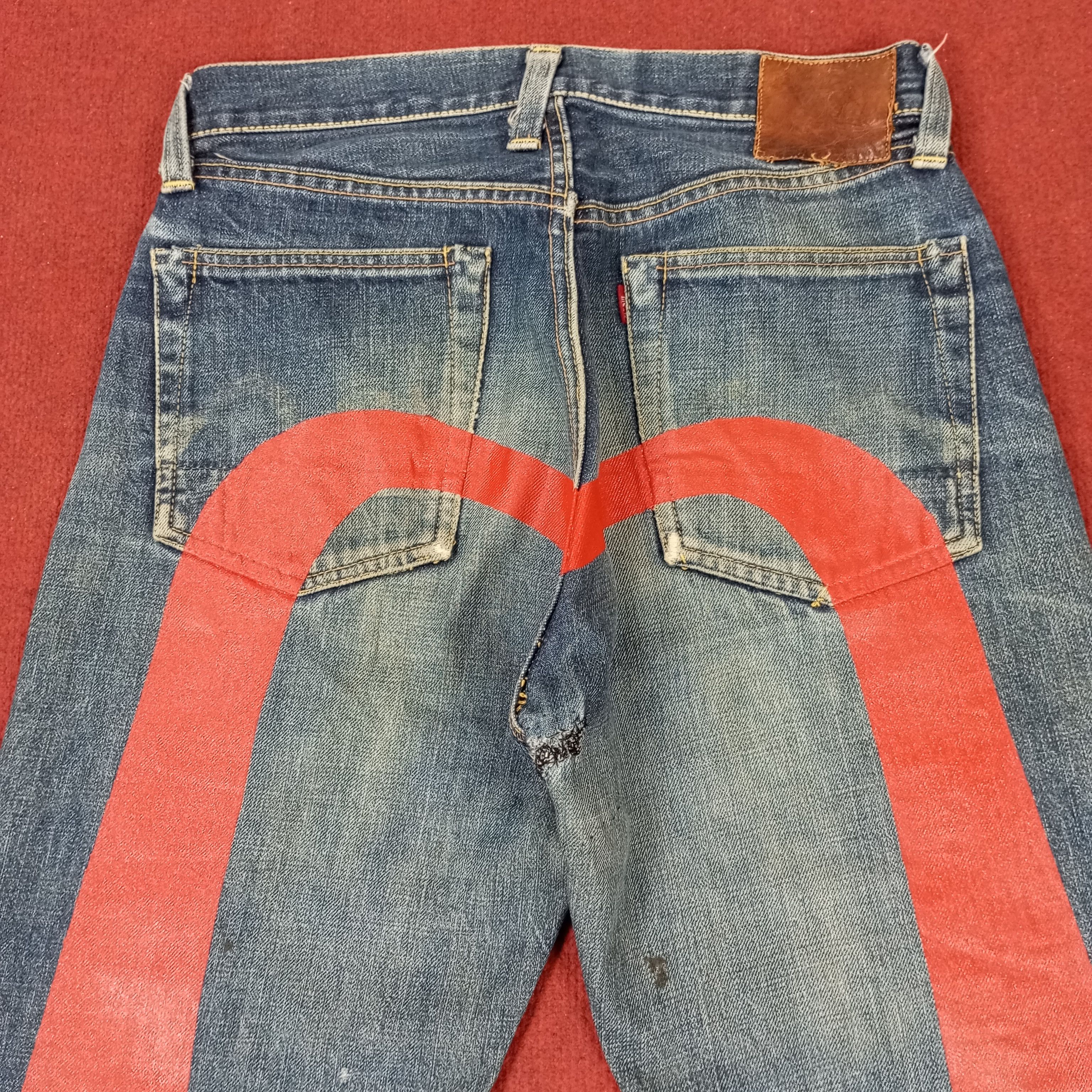 Evisu Evis Japanese Brand Fashion Style Custom Daicock Jeans Size US 28 / EU 44 - 2 Thumbnail
